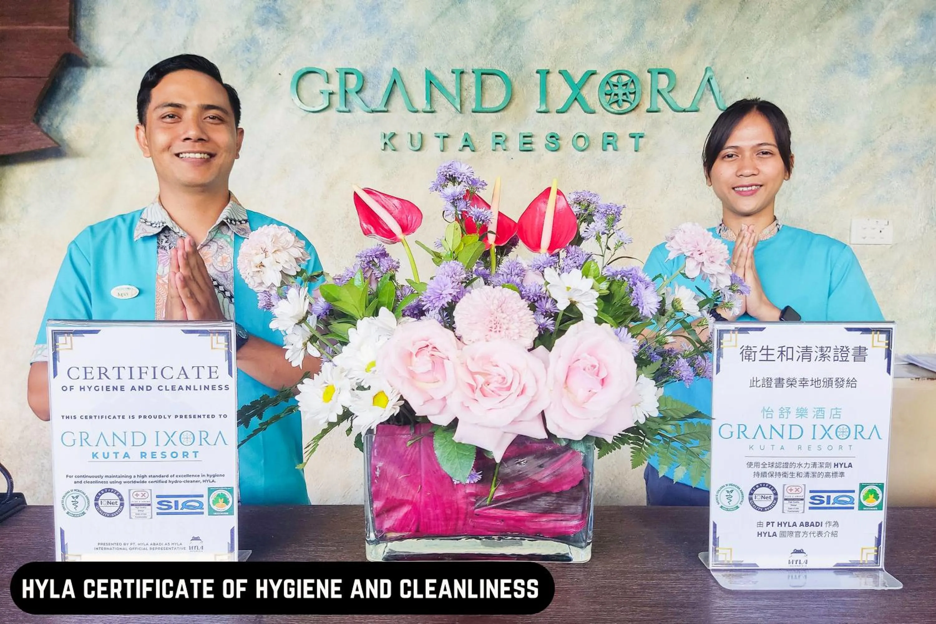 Lobby or reception in Grand Ixora Kuta Resort