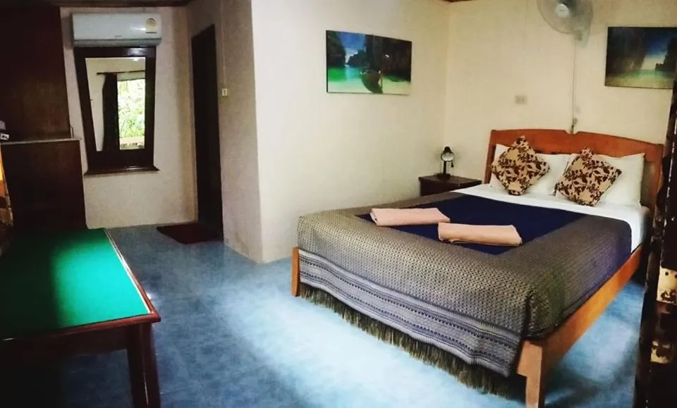 Bed in Anawin Bungalows