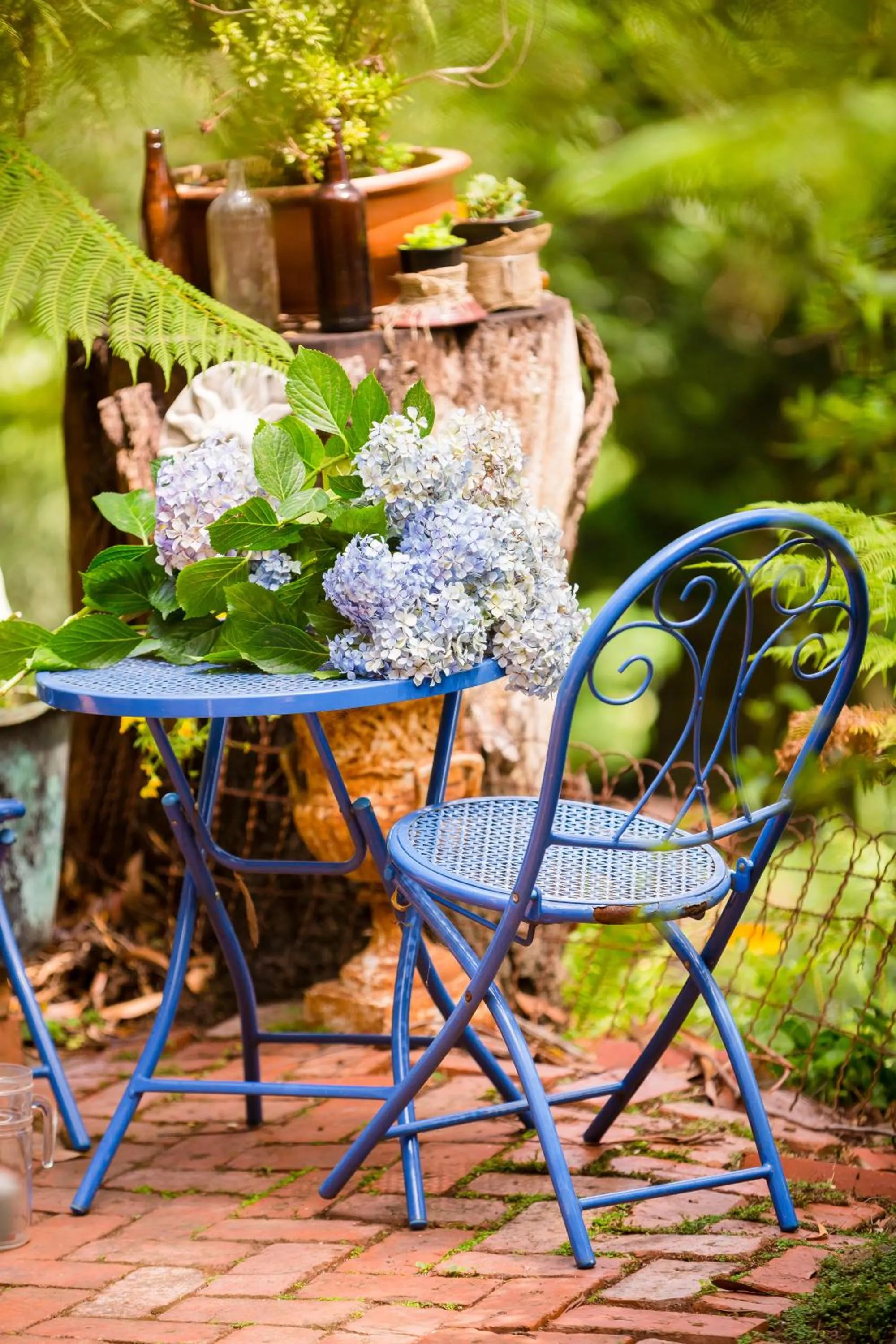 Patio in Como Cottage Accommodation