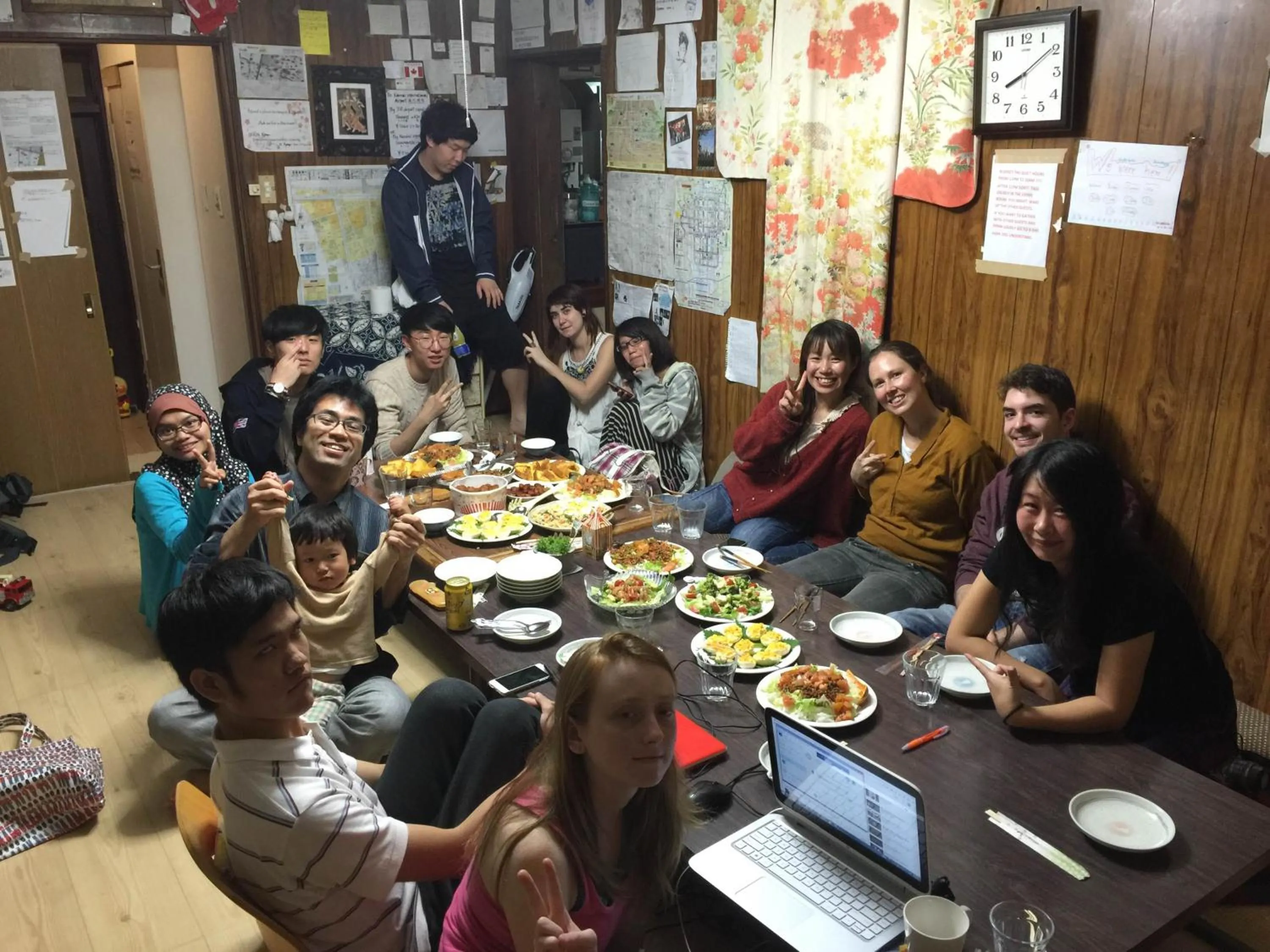 Communal lounge/ TV room in Peace House Showa