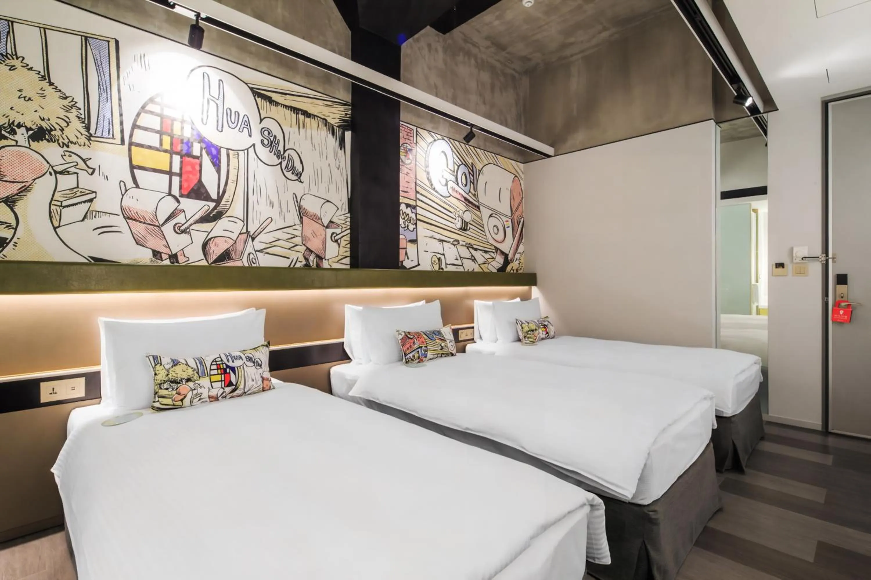 Bed in Hua Shan Din by Cosmos Creation - Huashan Creative Park