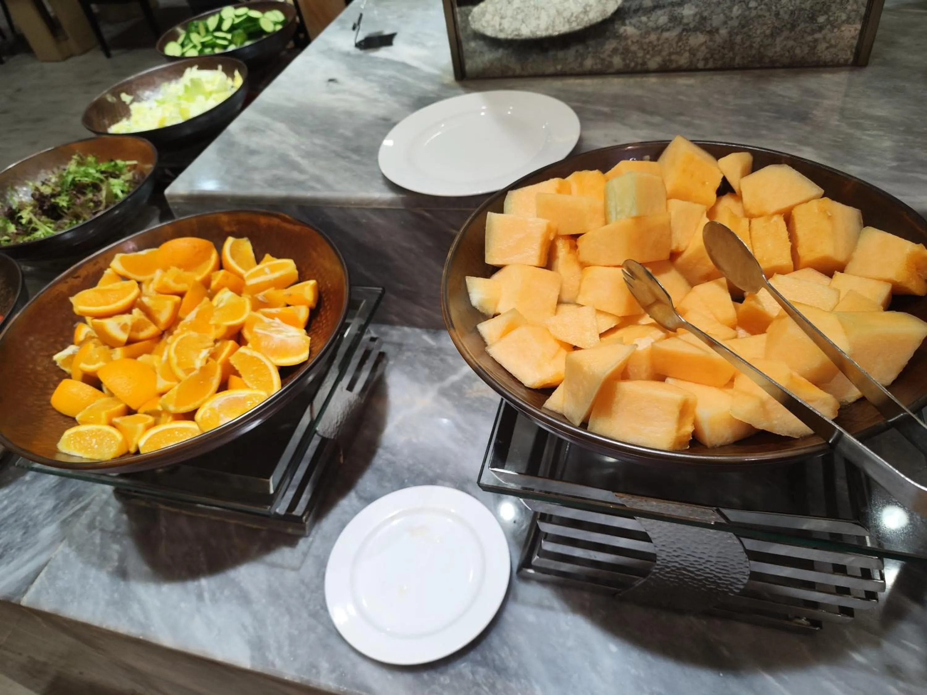 Buffet breakfast in Byland Star Hotel