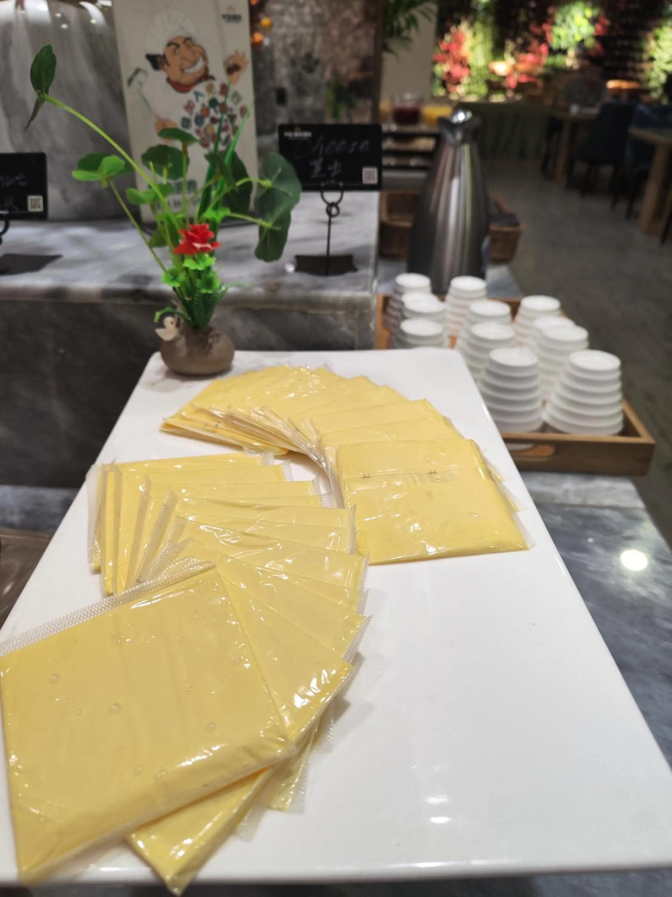 Buffet breakfast in Byland Star Hotel