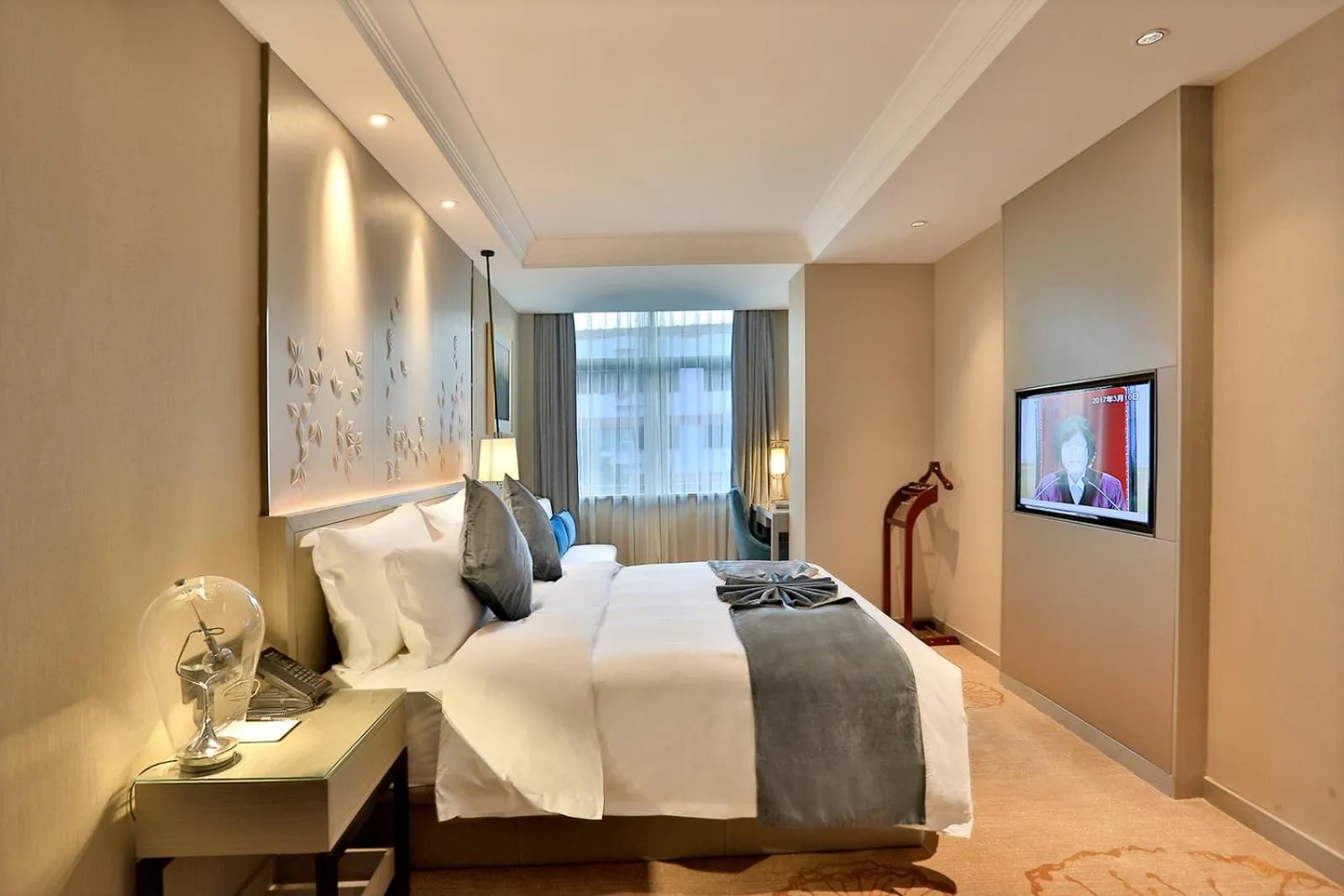 Bed in Byland Star Hotel