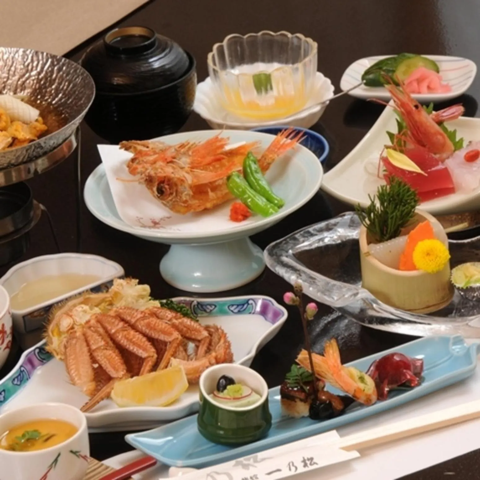 Dinner in Ryokan Ichinomatsu