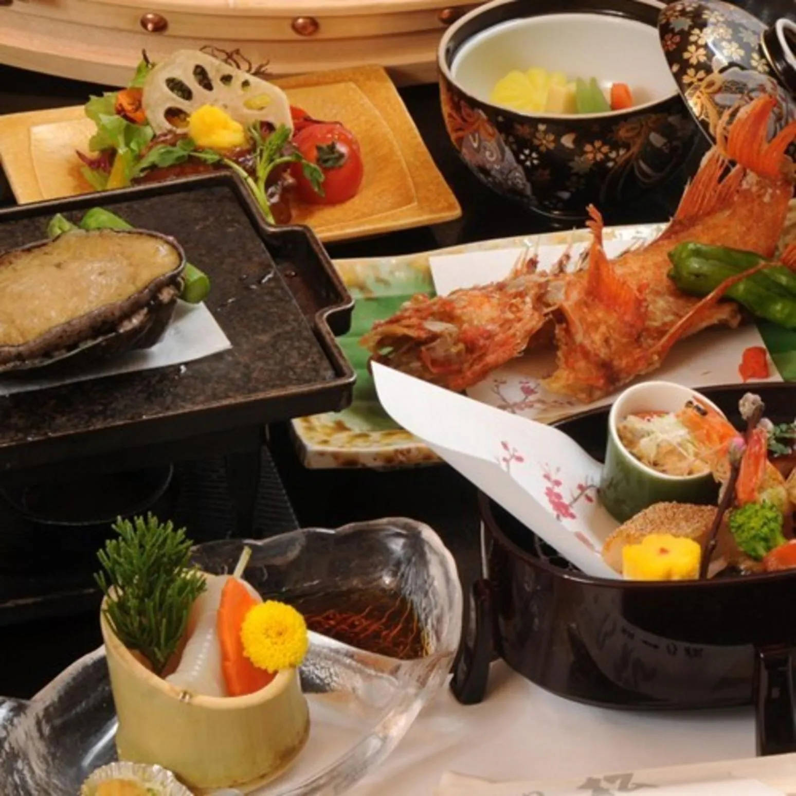 Dinner in Ryokan Ichinomatsu