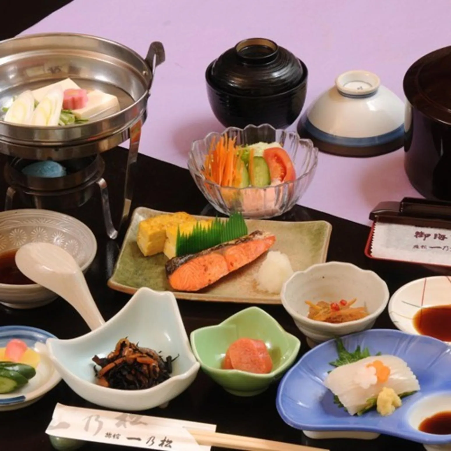 Breakfast in Ryokan Ichinomatsu