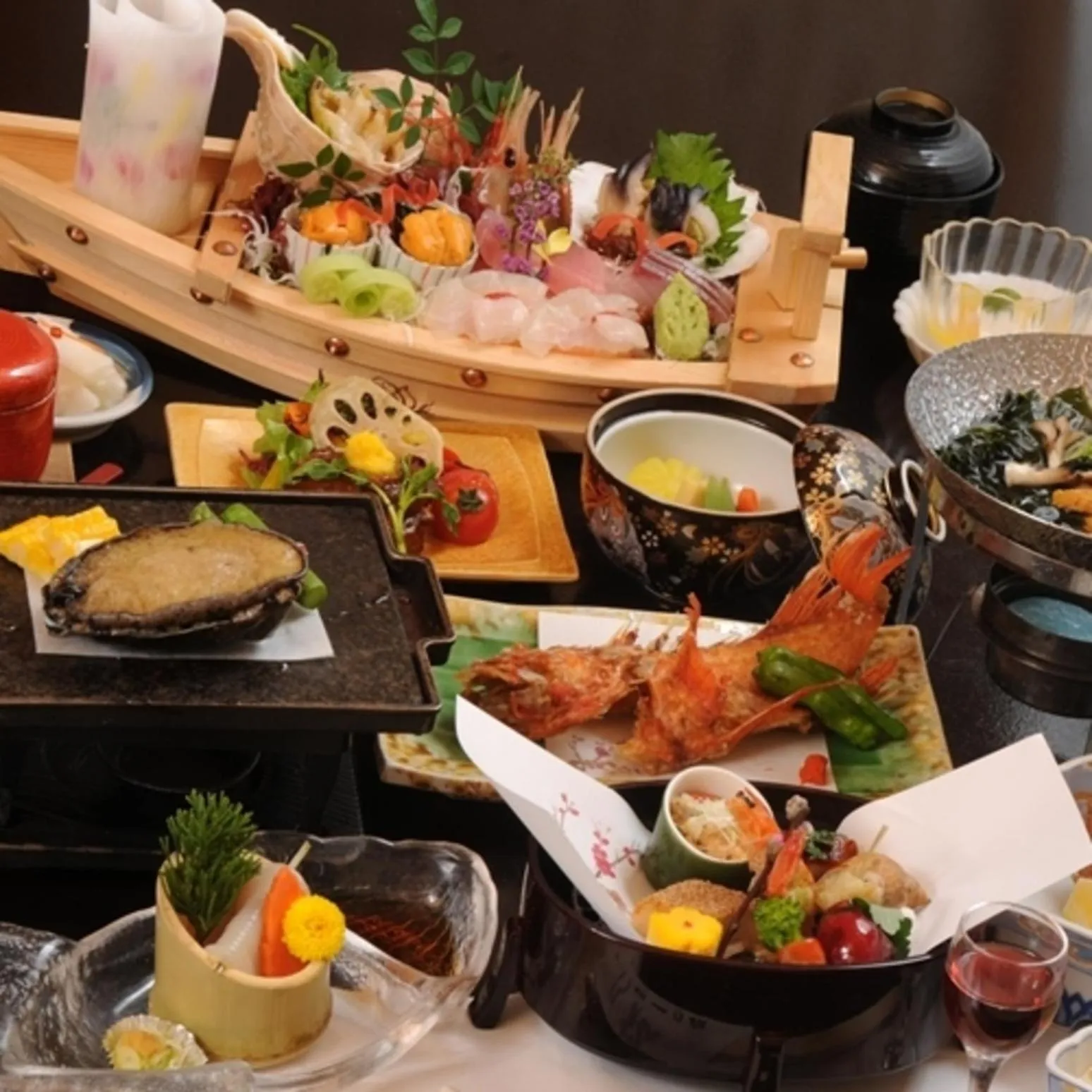 Dinner in Ryokan Ichinomatsu