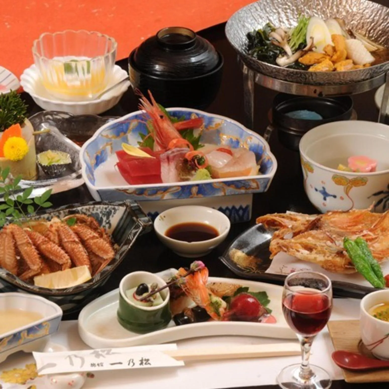 Dinner in Ryokan Ichinomatsu