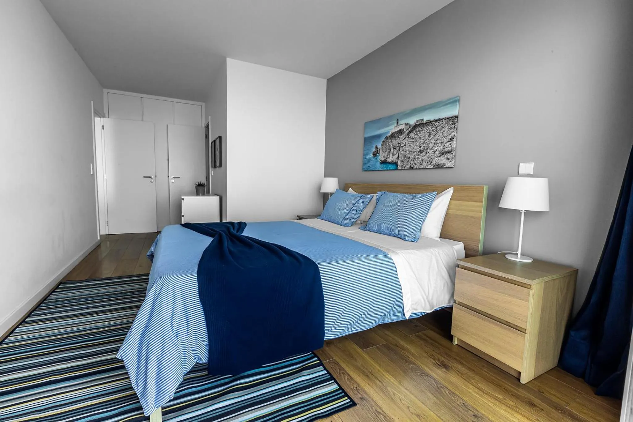 Bed in Xenon Urban Apartments