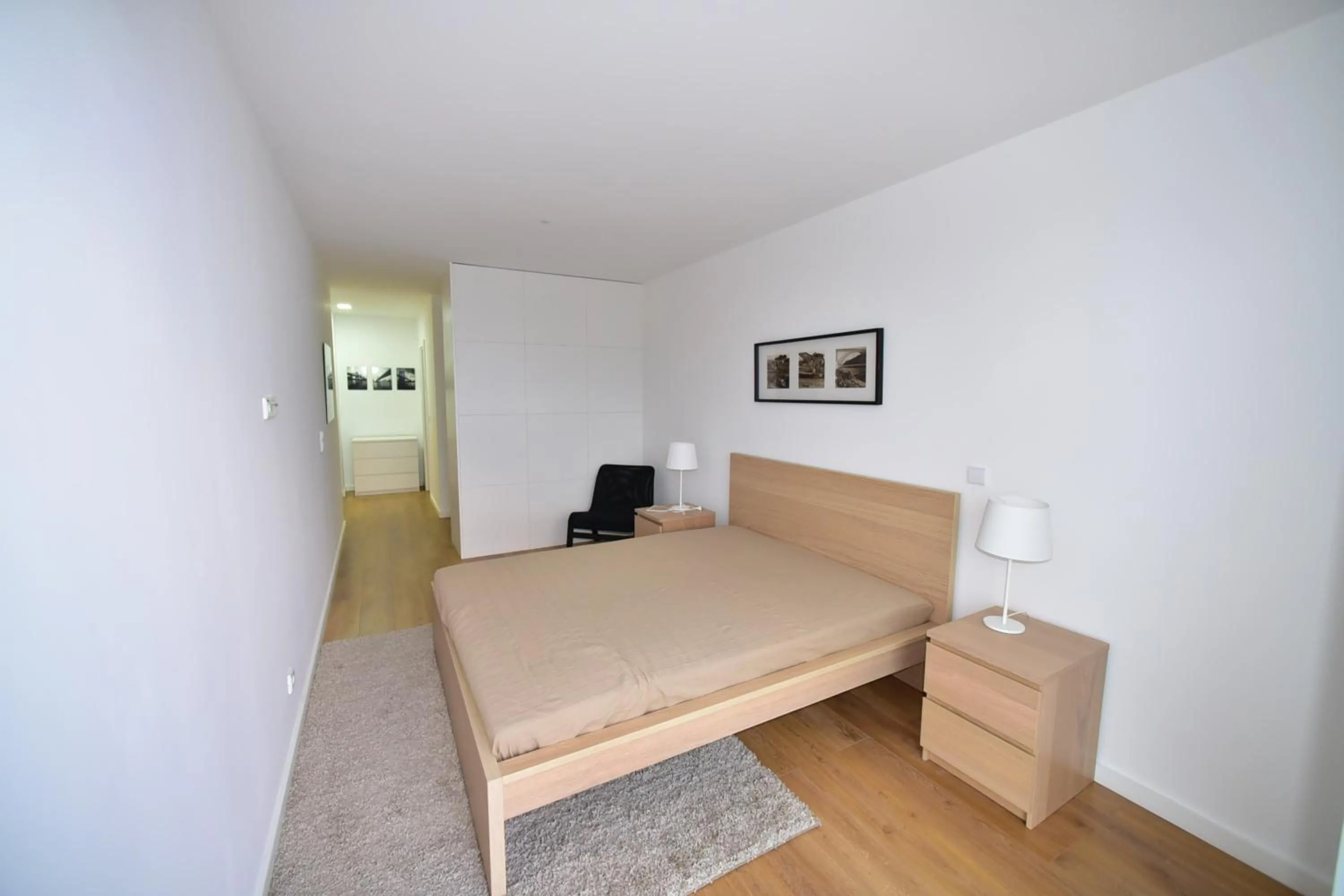 Bed in Xenon Urban Apartments