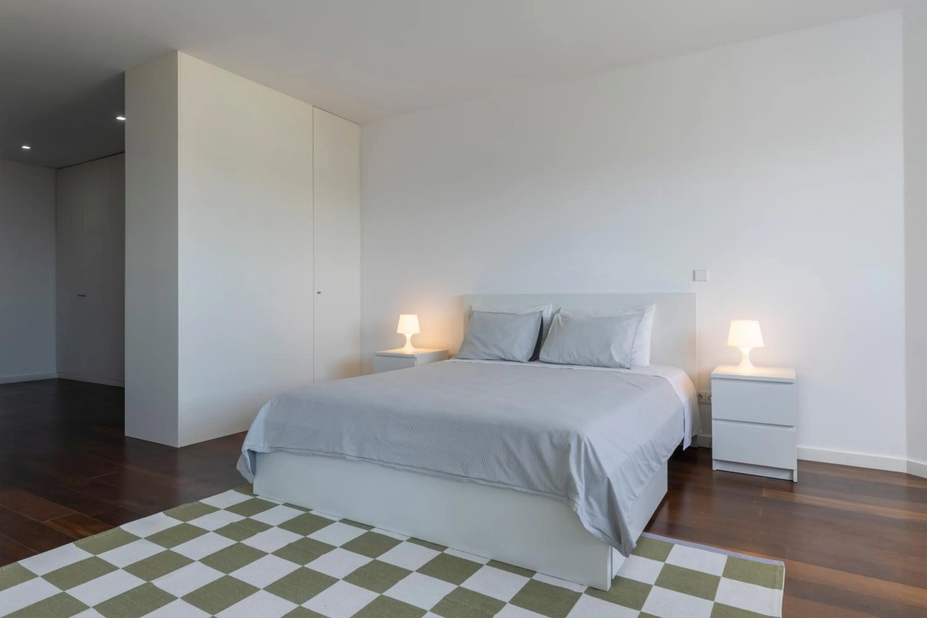 Bed in Xenon Urban Apartments