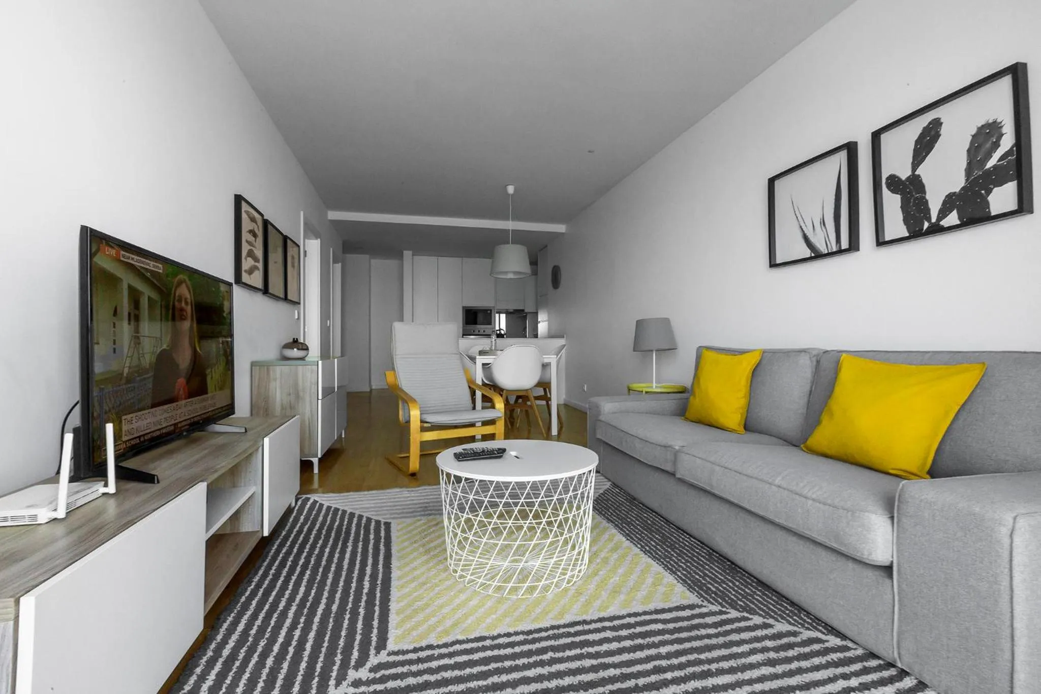 Communal lounge/ TV room in Xenon Urban Apartments