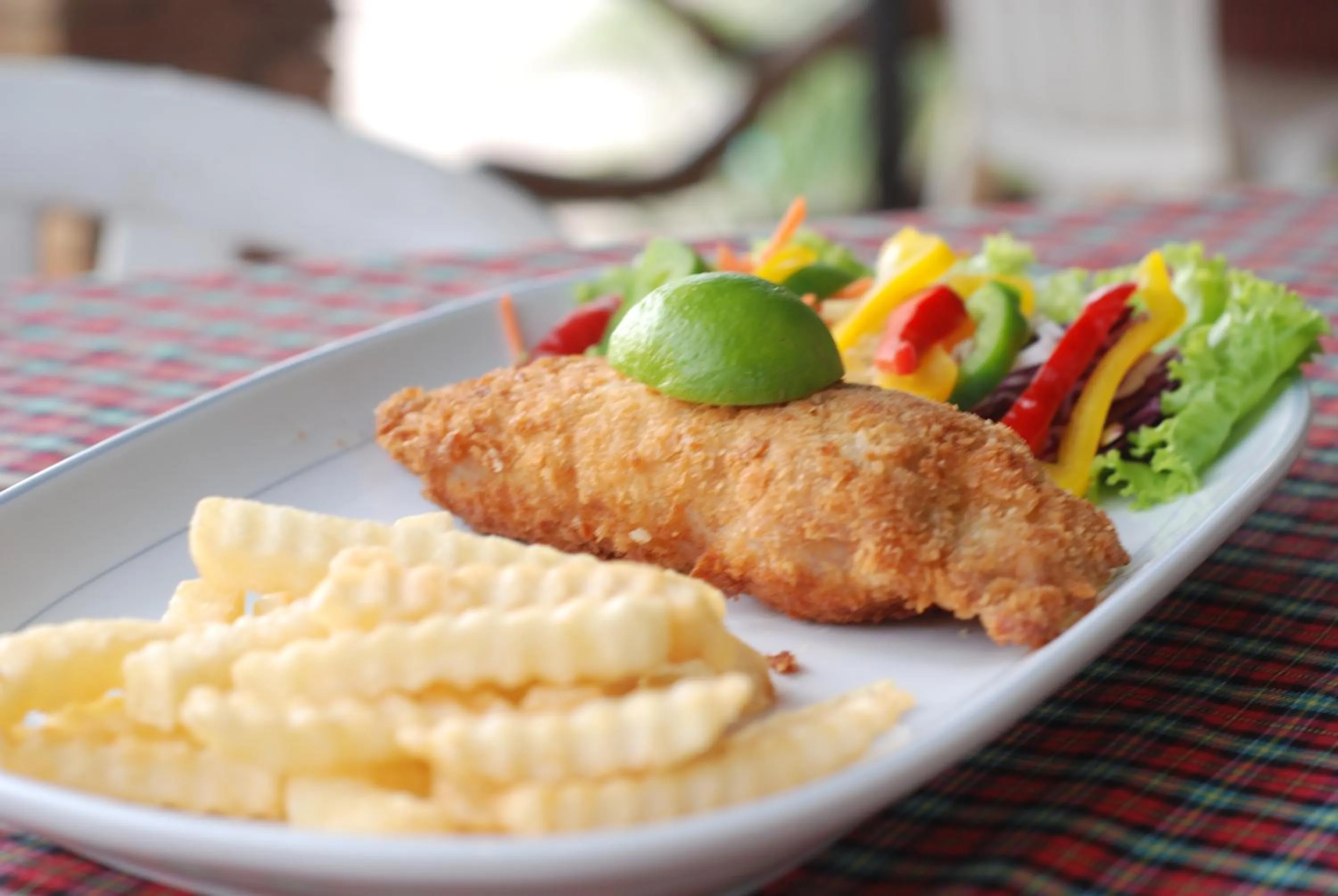 Food close-up in Lanta Coral Beach Resort