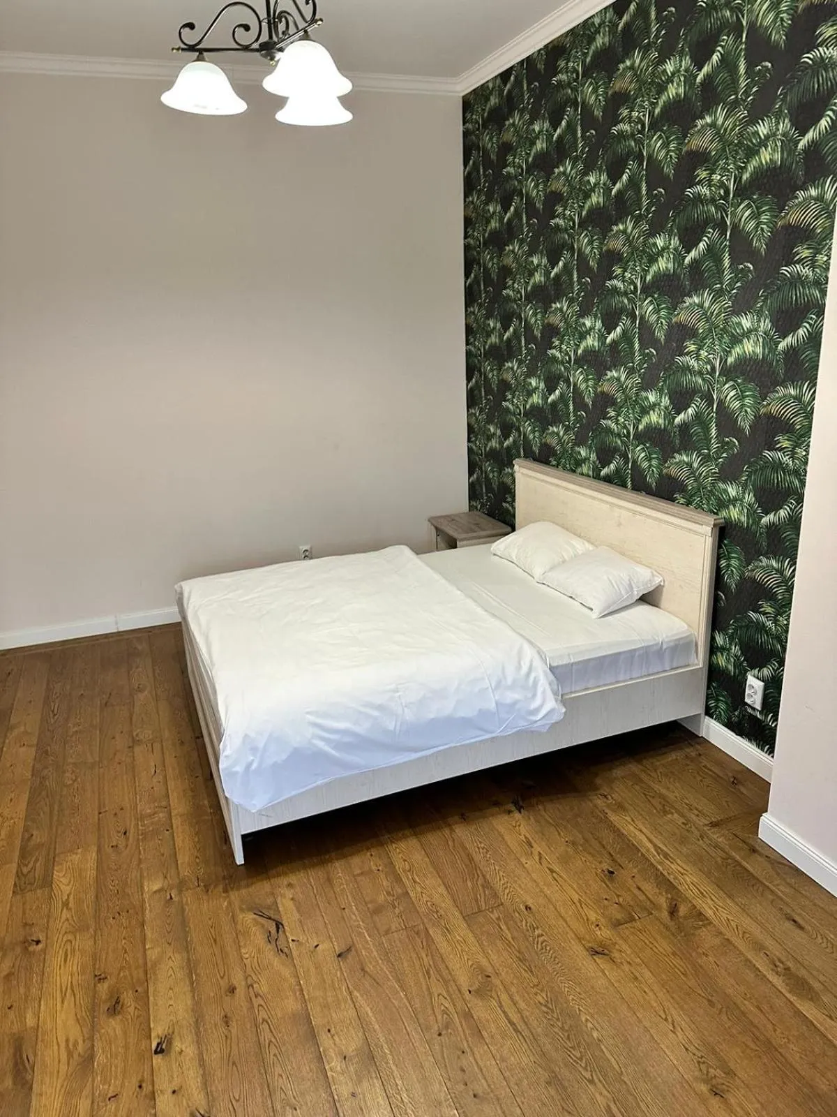 Bed in Stabu Sēta Apartments