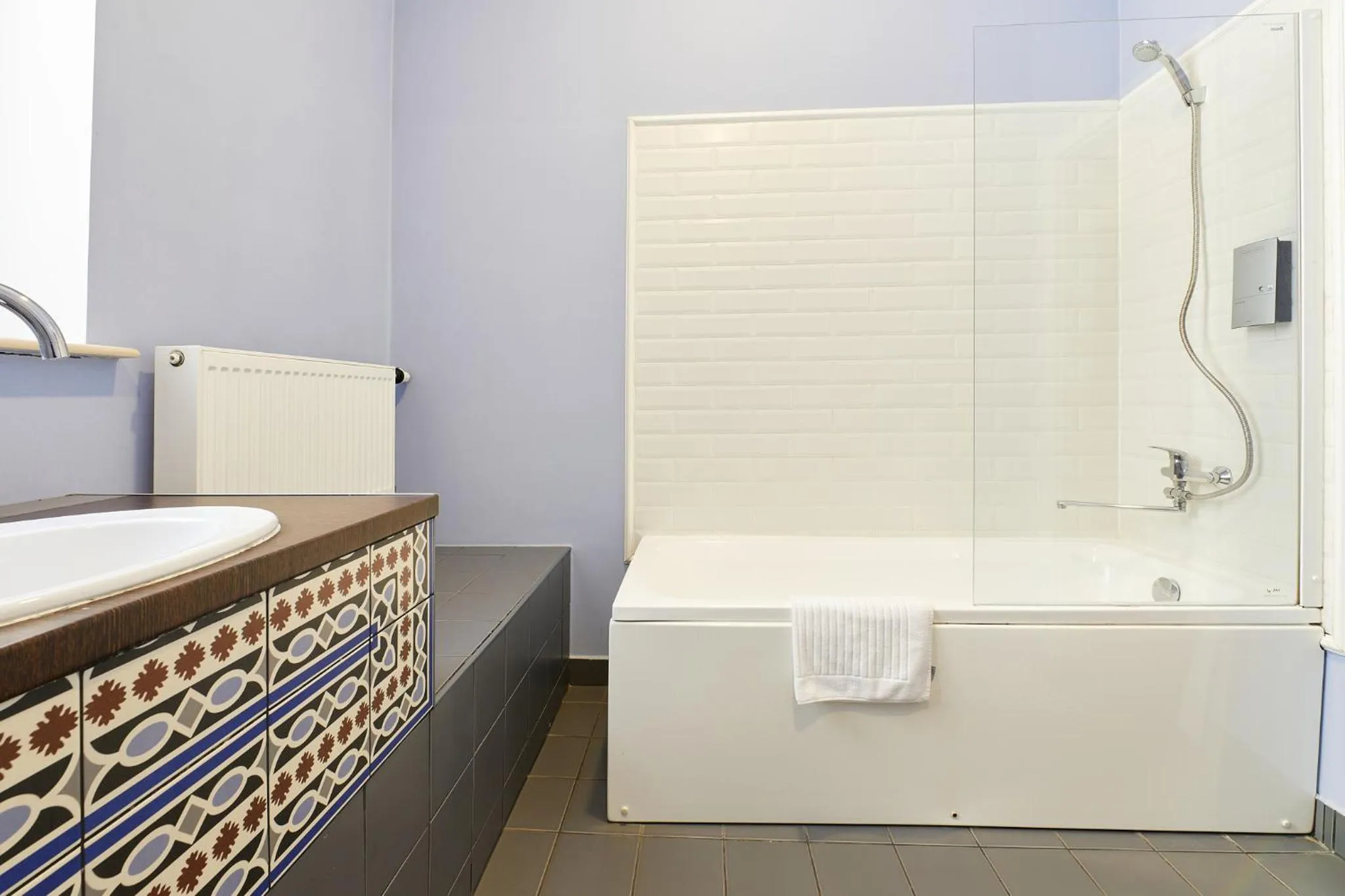 Bathroom in Stabu Sēta Apartments