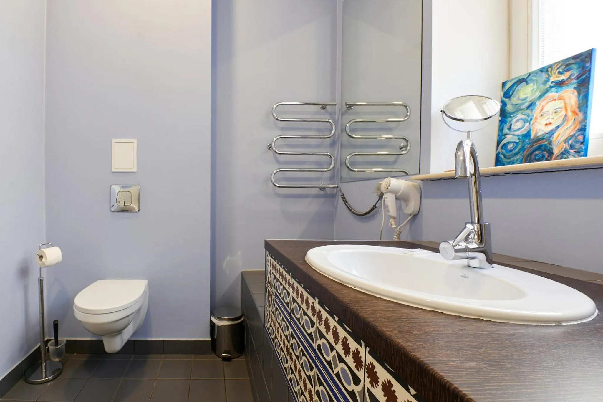 Toilet in Stabu Sēta Apartments