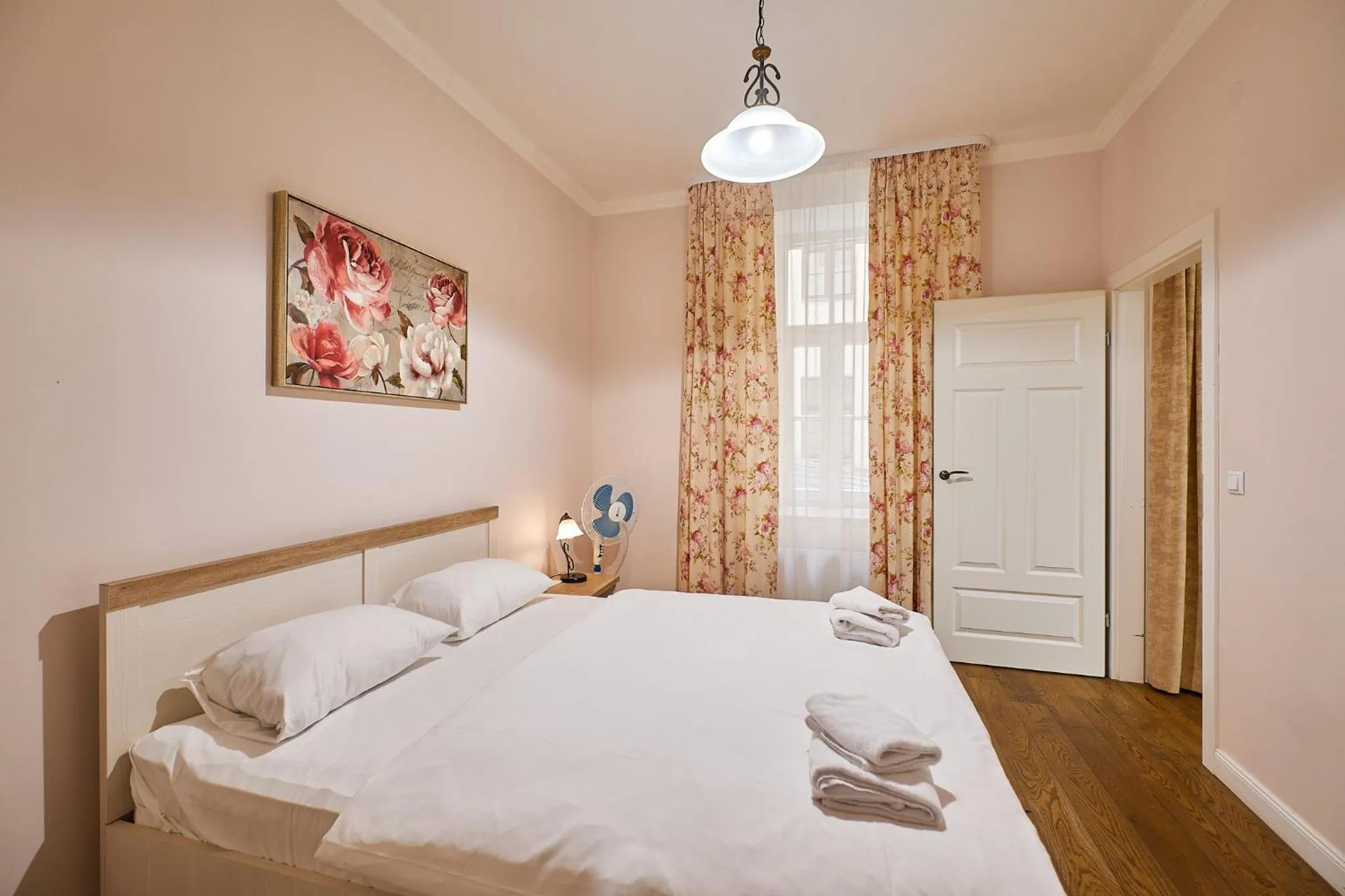 Bedroom, Bed in Stabu Sēta Apartments