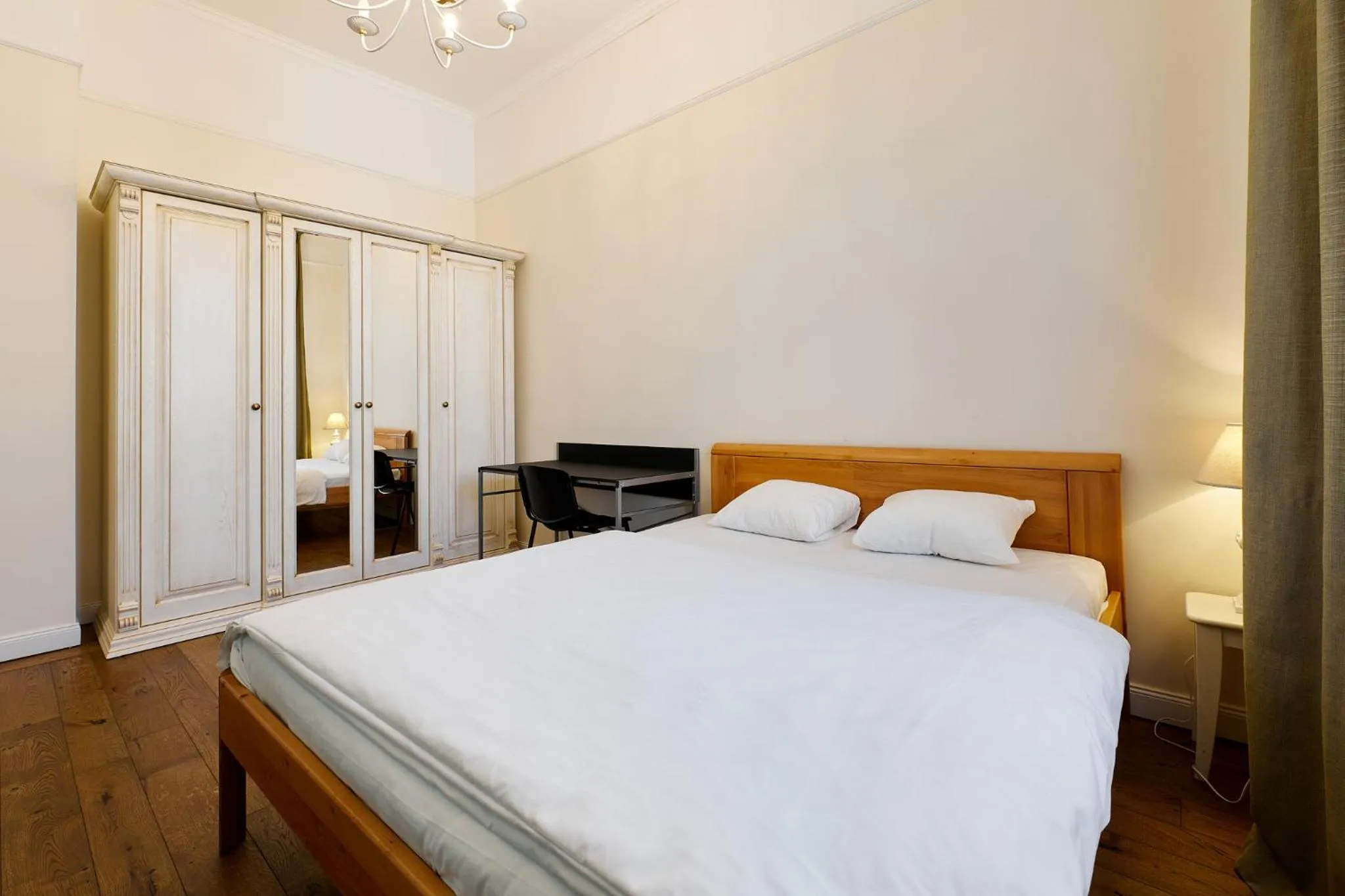 Bedroom, Bed in Stabu Sēta Apartments