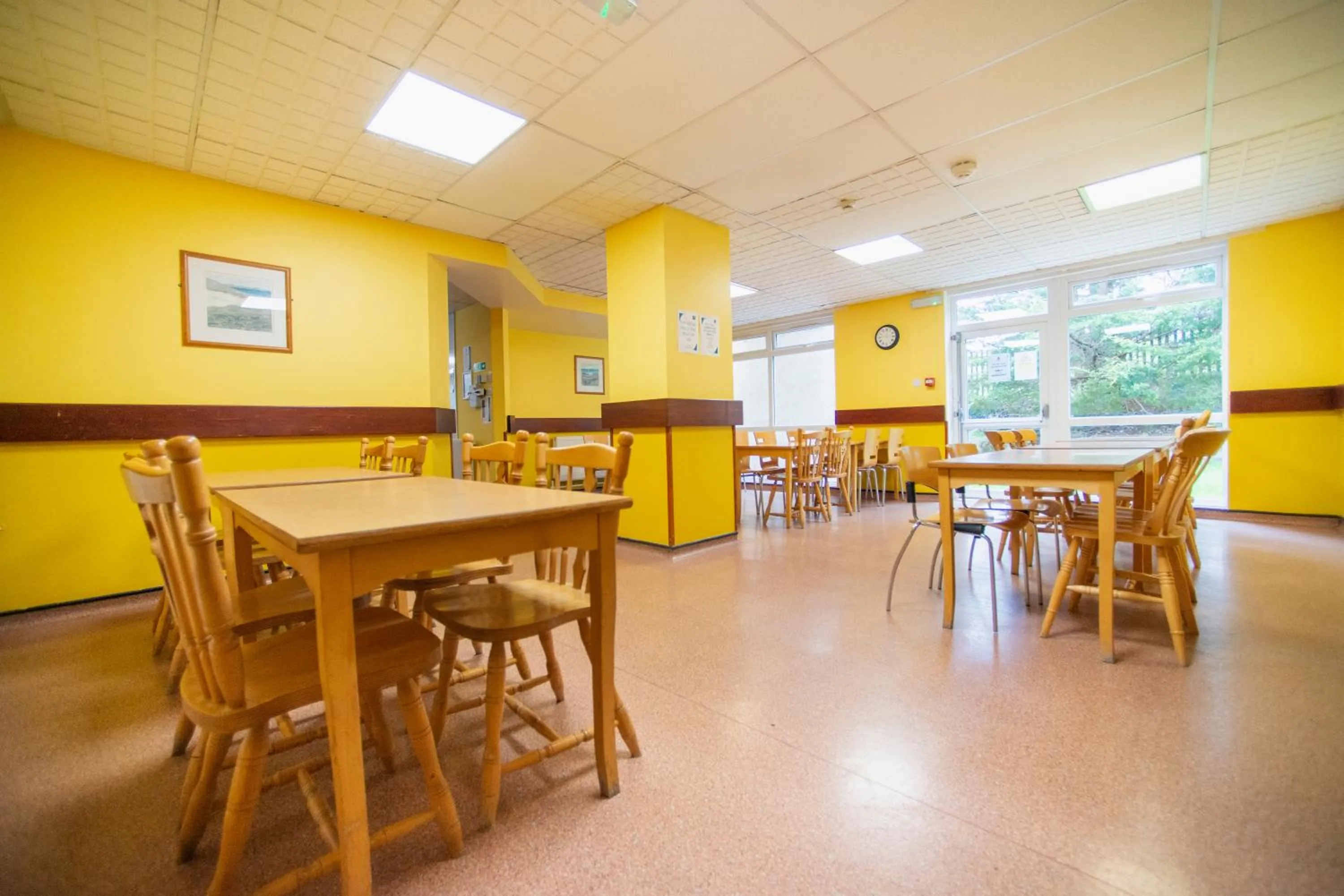 Dining area in Inverness Youth Hostel