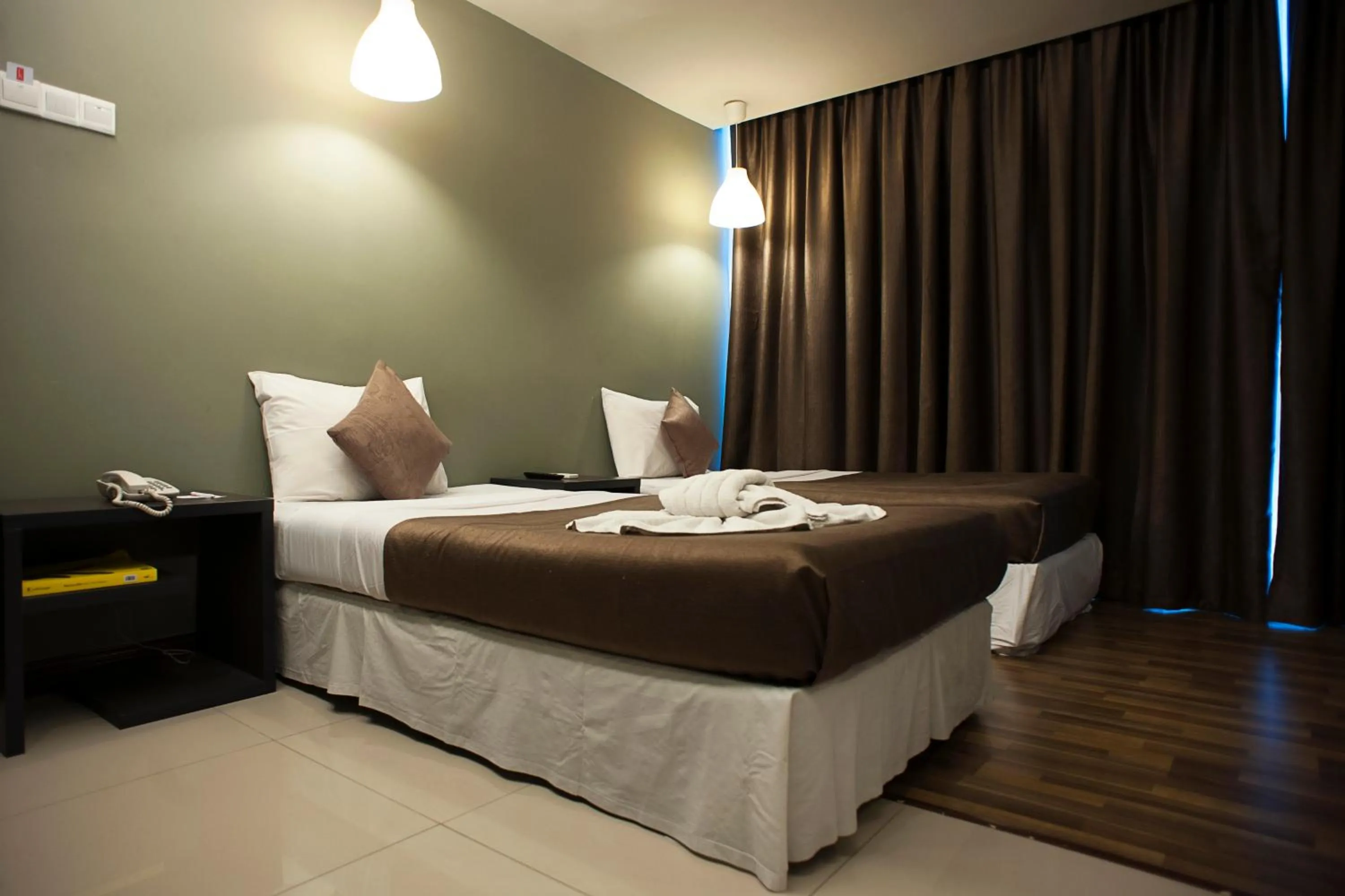 Bed in Katel Kuala Lumpur formally known as K Hotel