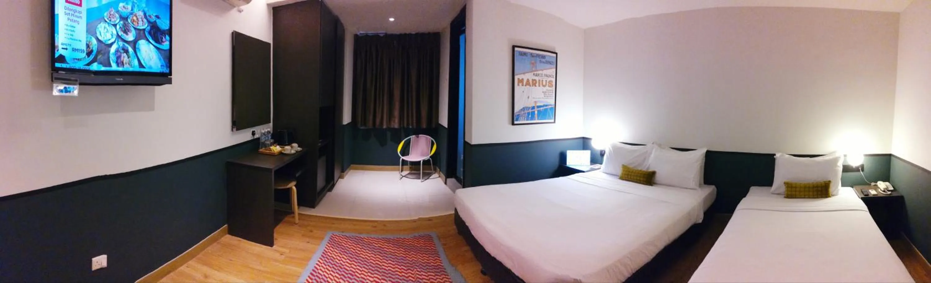 Photo of the whole room in Katel Kuala Lumpur formally known as K Hotel