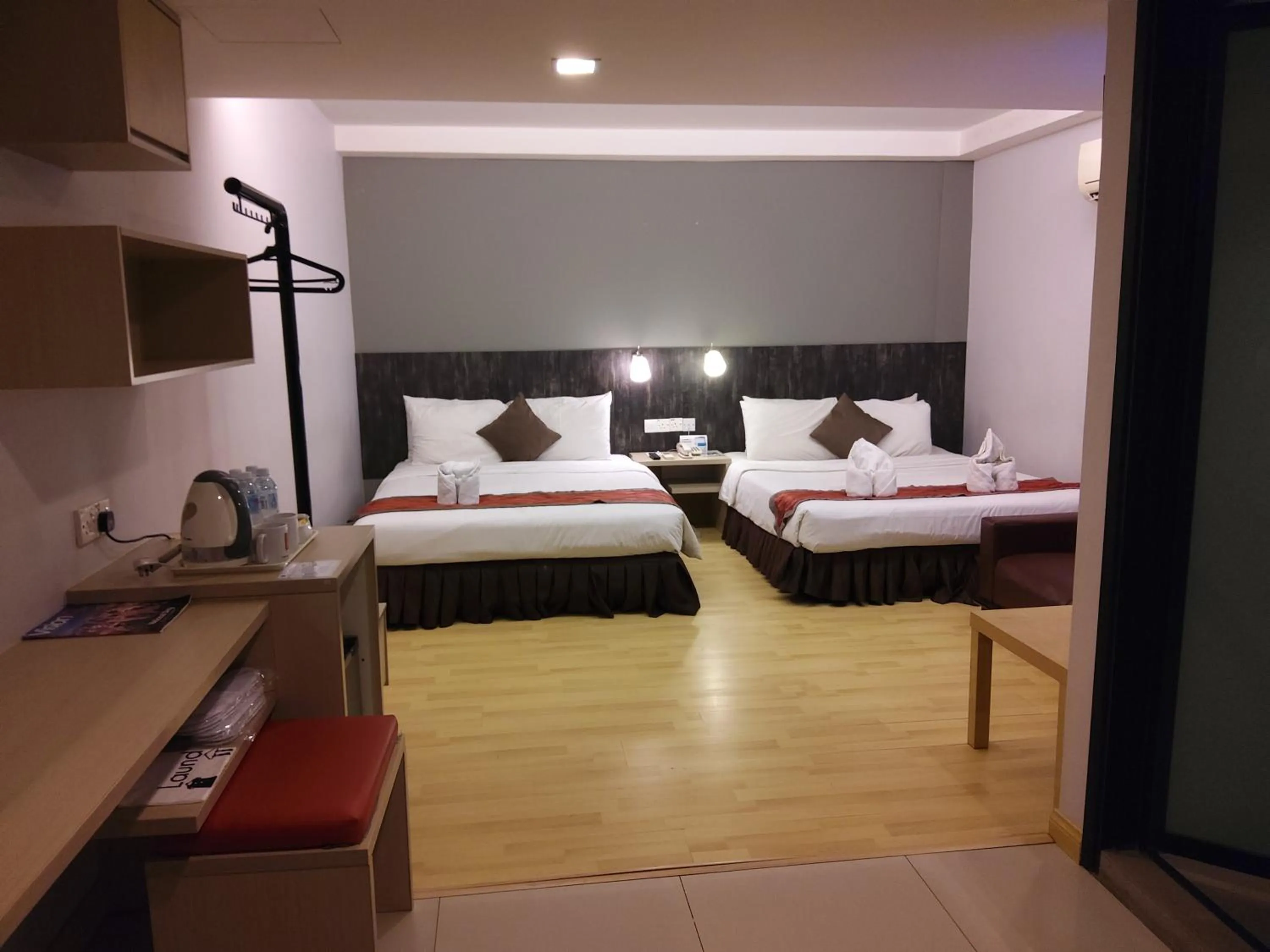 Bed in Katel Kuala Lumpur formally known as K Hotel