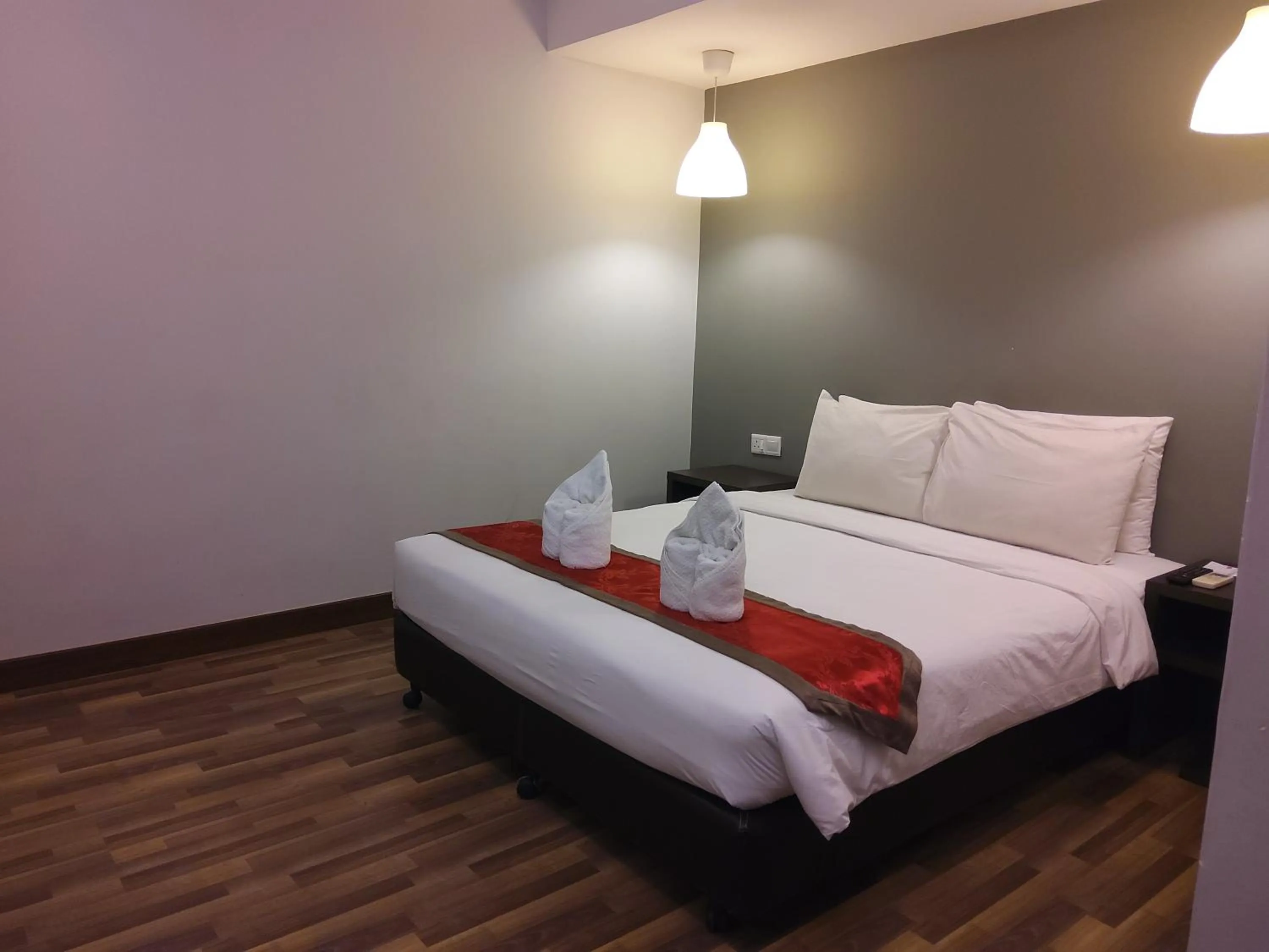 Bed in Katel Kuala Lumpur formally known as K Hotel