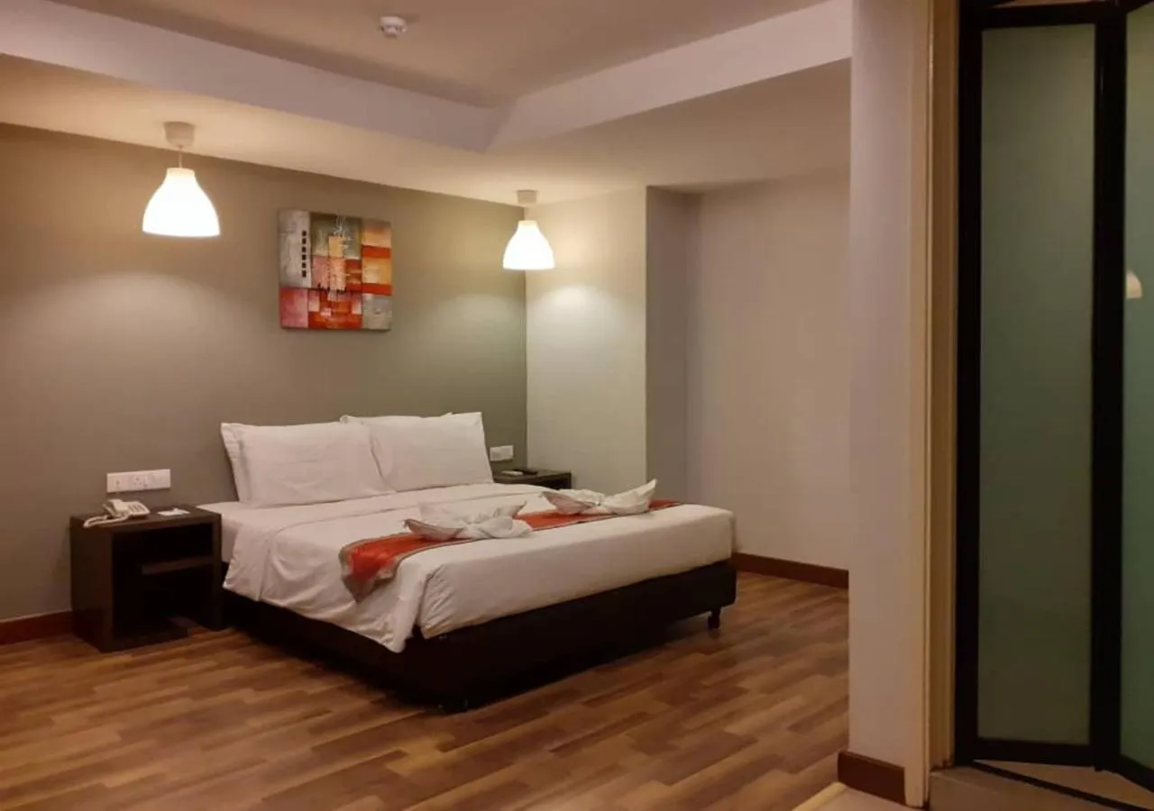 Bed in Katel Kuala Lumpur formally known as K Hotel