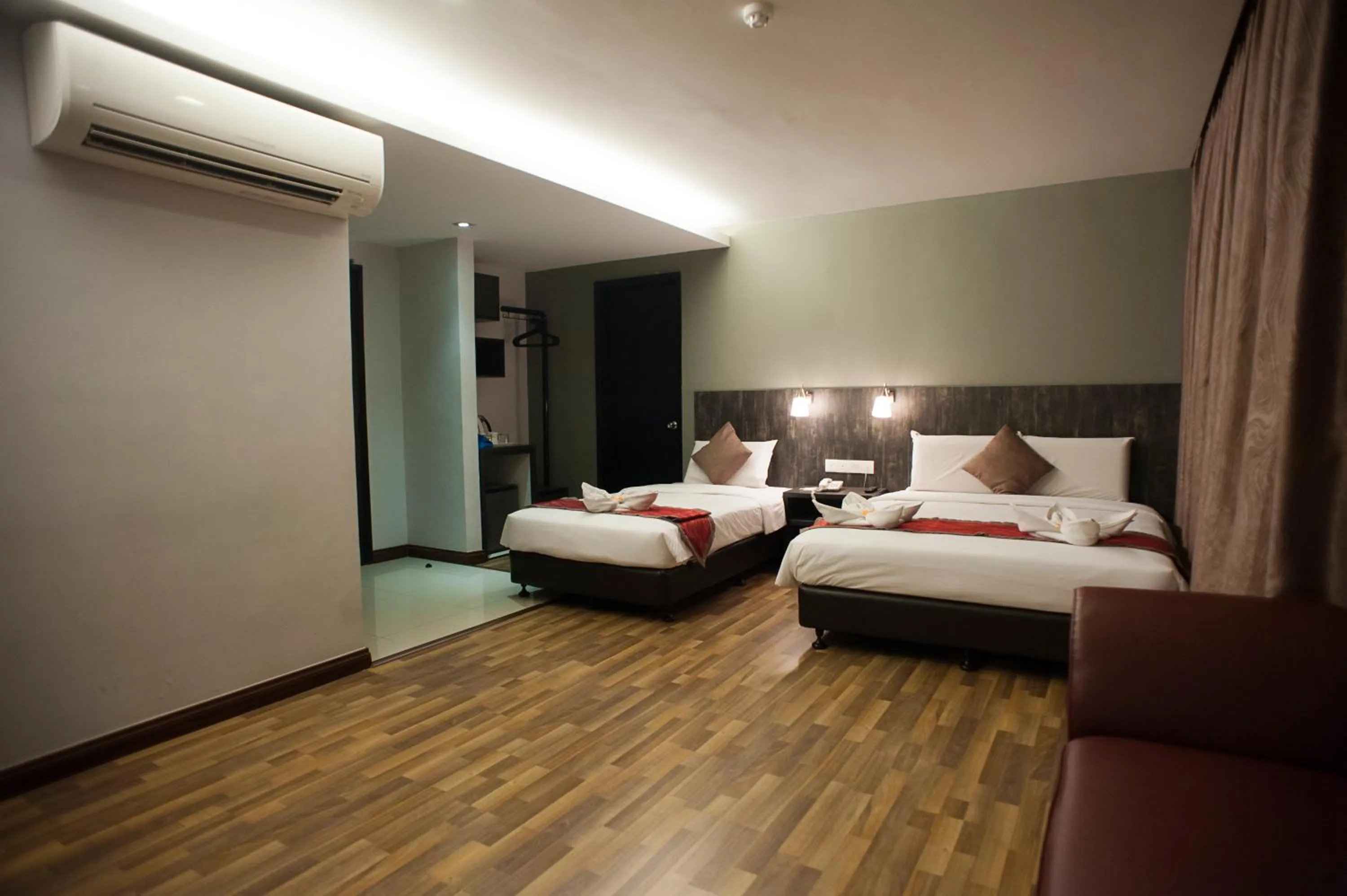 Bed in Katel Kuala Lumpur formally known as K Hotel