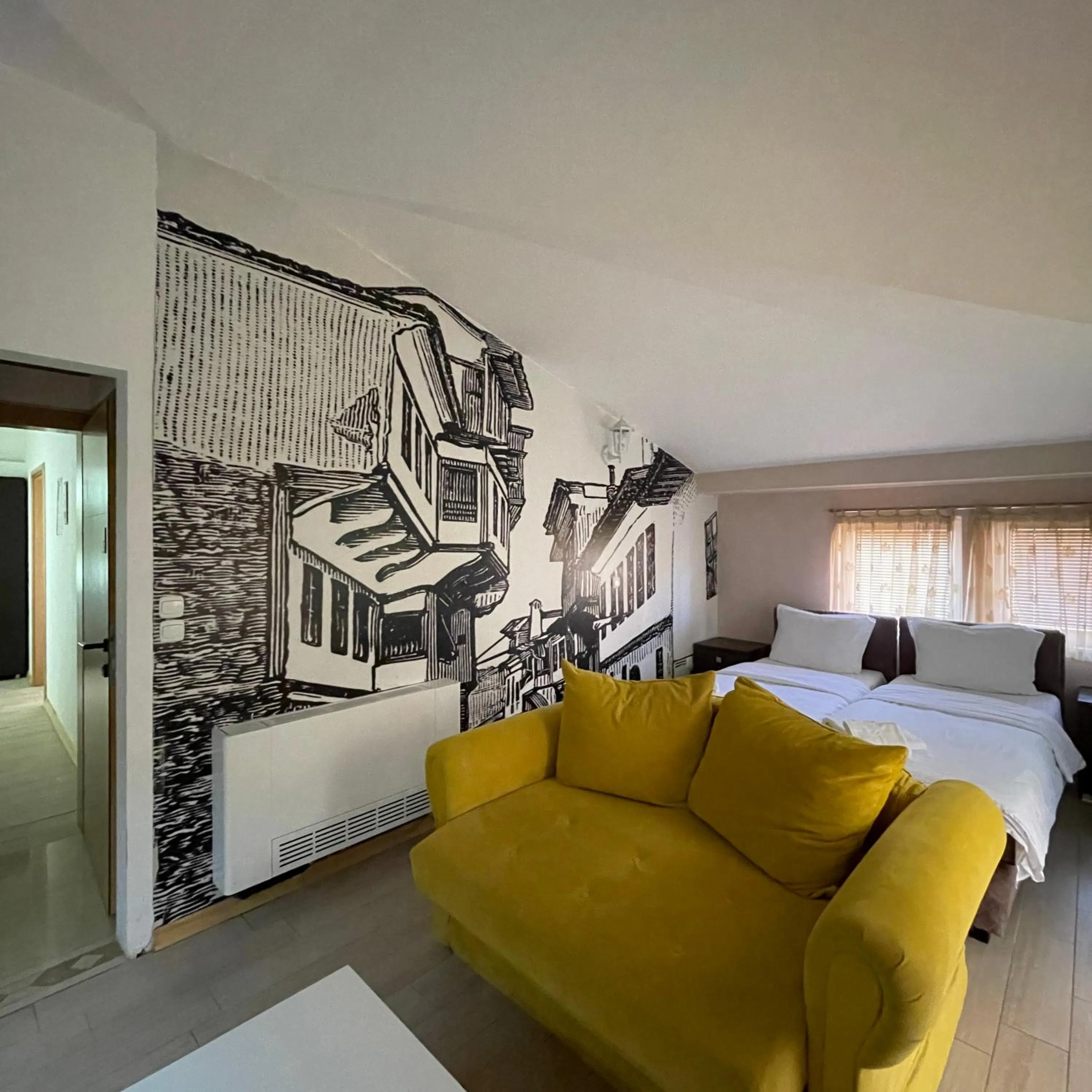 Bed in Di Angolo Apartments