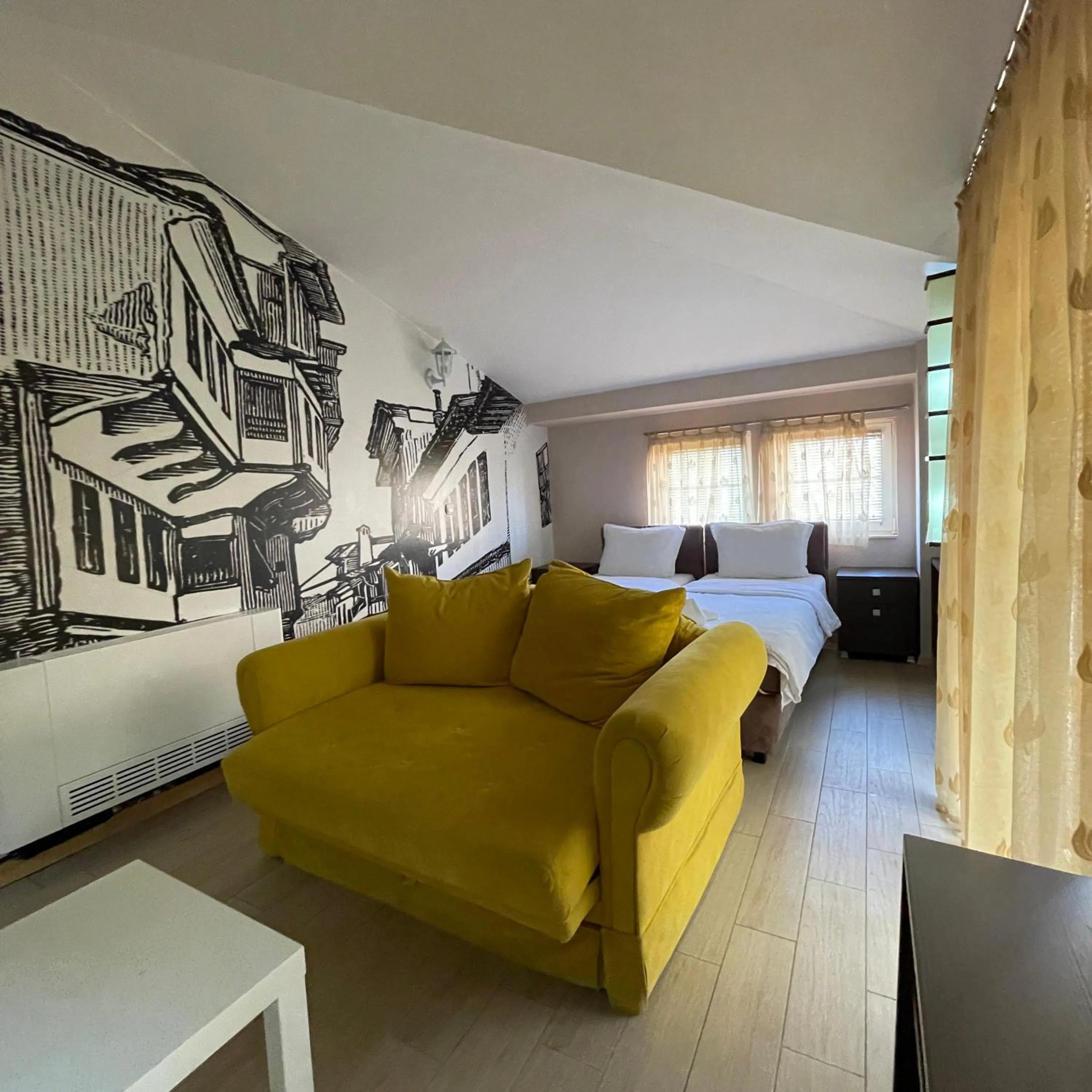 Bed in Di Angolo Apartments