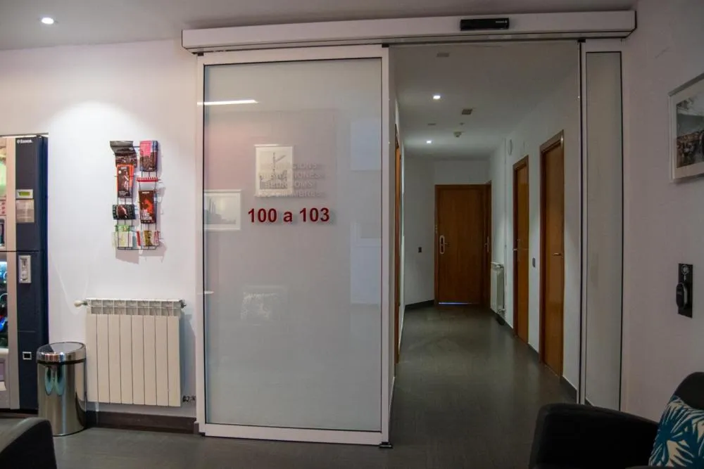 Lobby or reception in Hostal Apolo