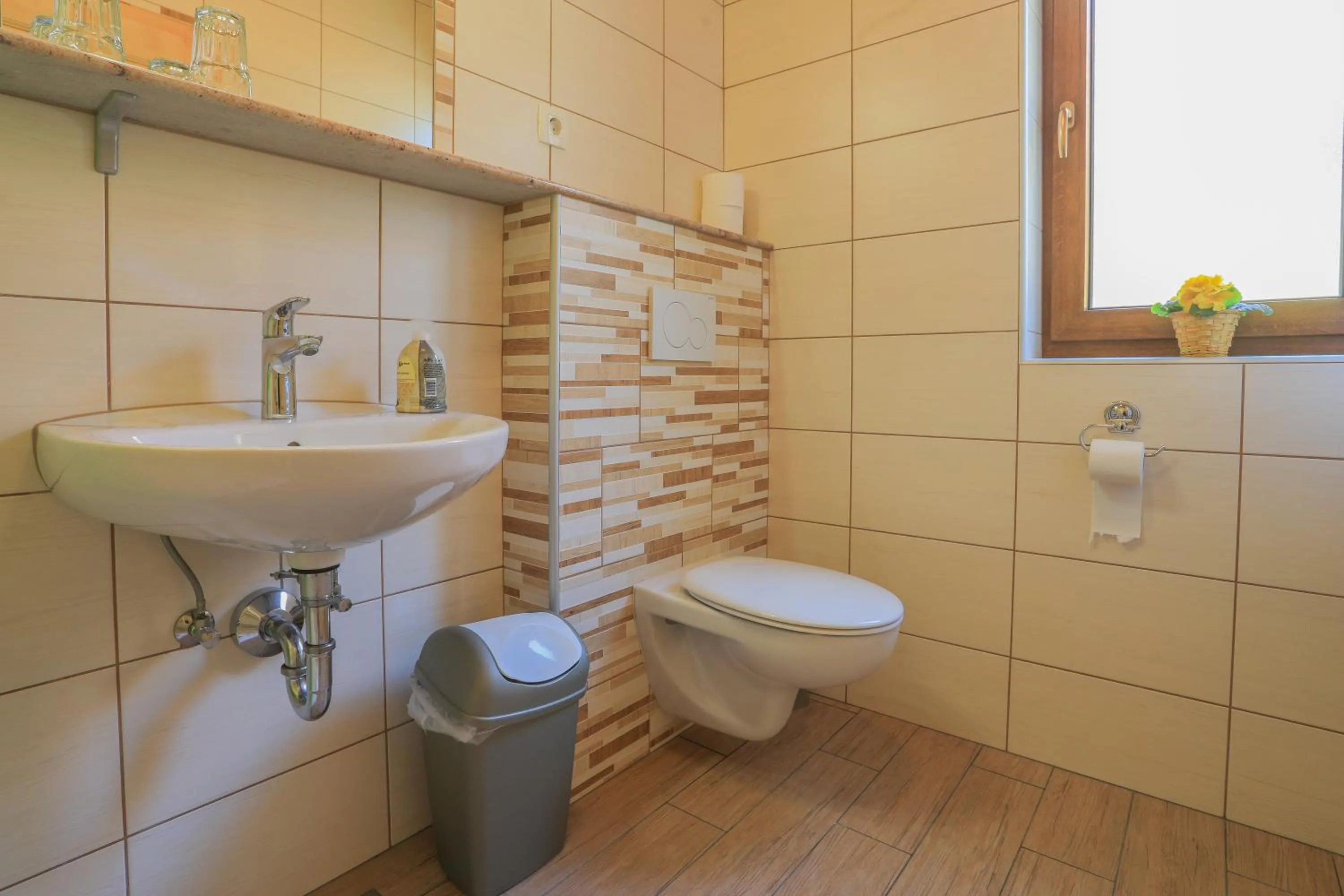 Bathroom in Farm Holidays Povsin