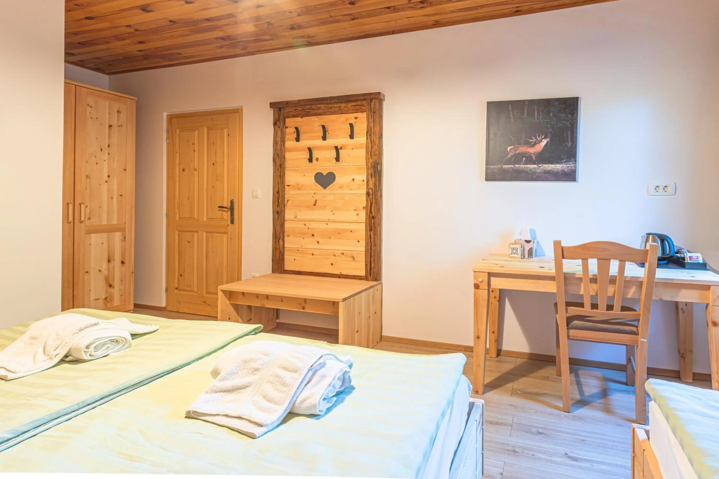 Bed in Farm Holidays Povsin