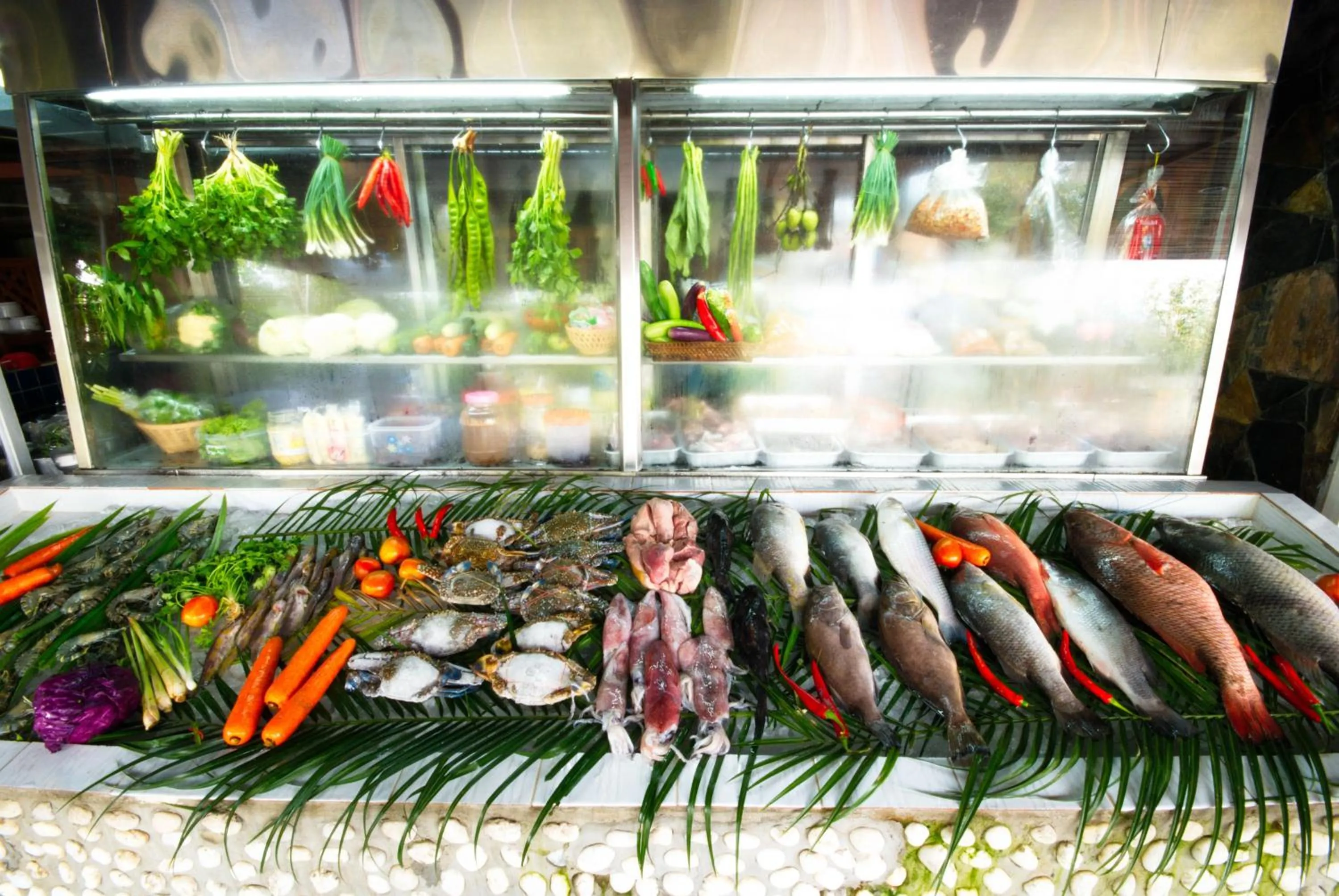 Food in Sangsawan Palace Khaolak Resort