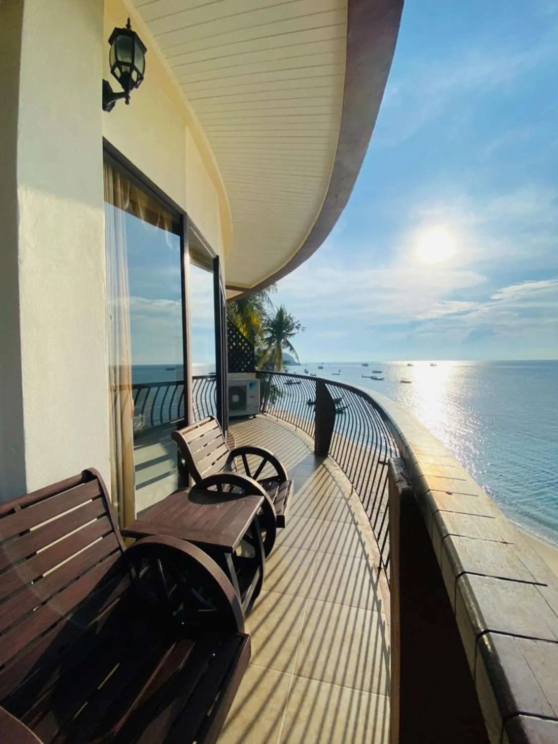 Balcony/Terrace in Koh Tao Regal Resort - SHA Plus