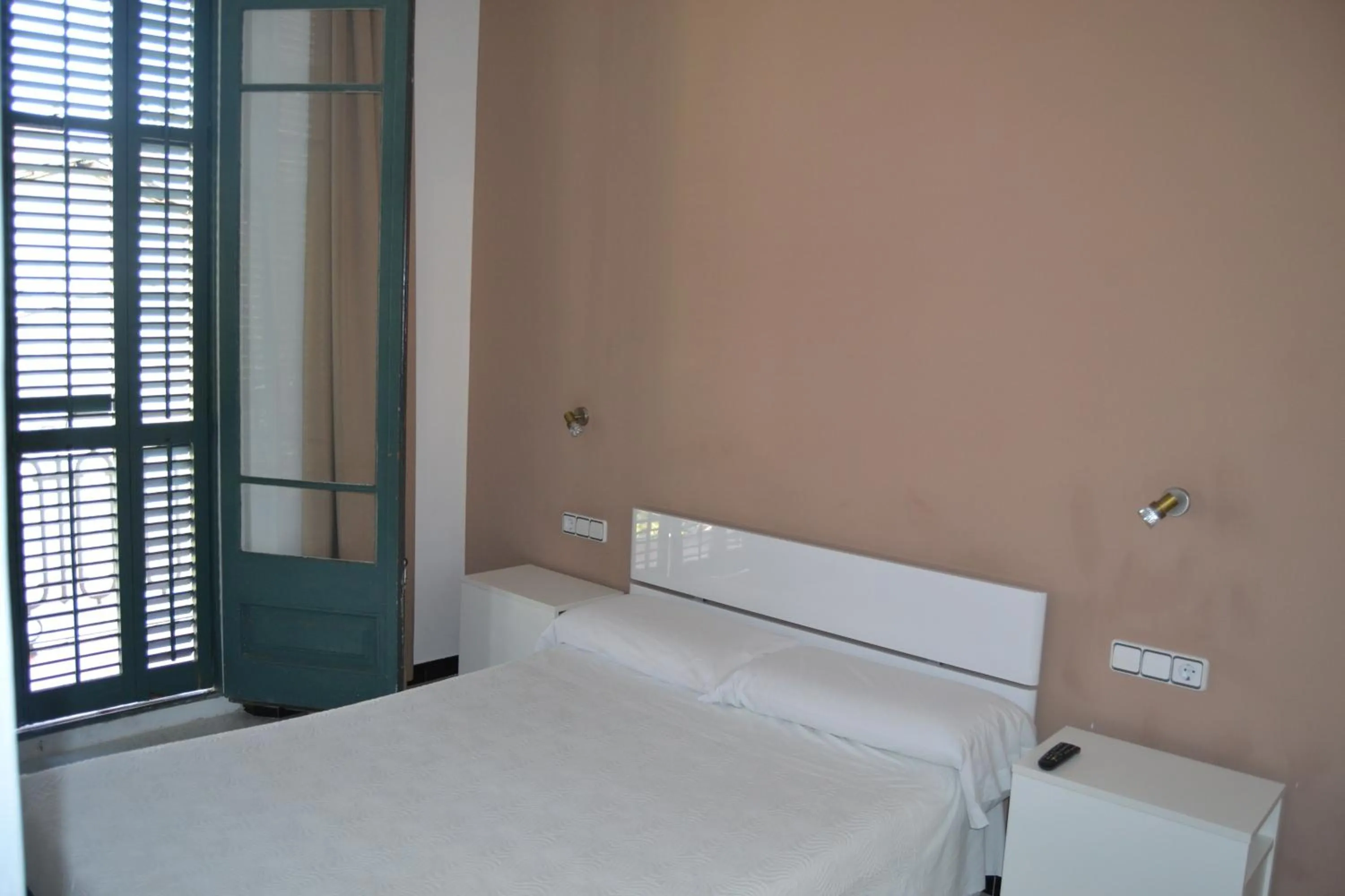 Bed in Pensión Peiró