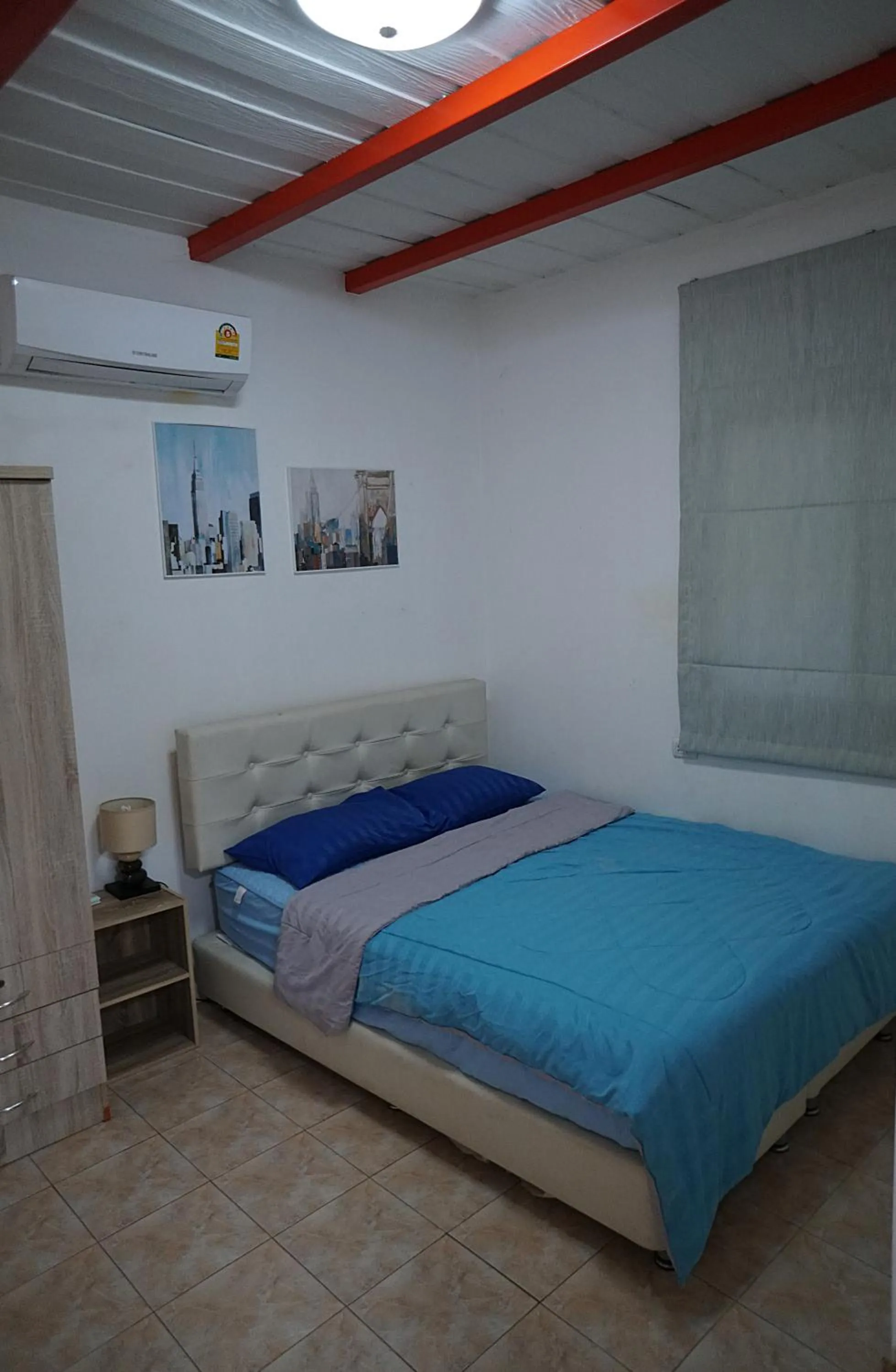 Bed in Udon Thai House Resort & Hotel