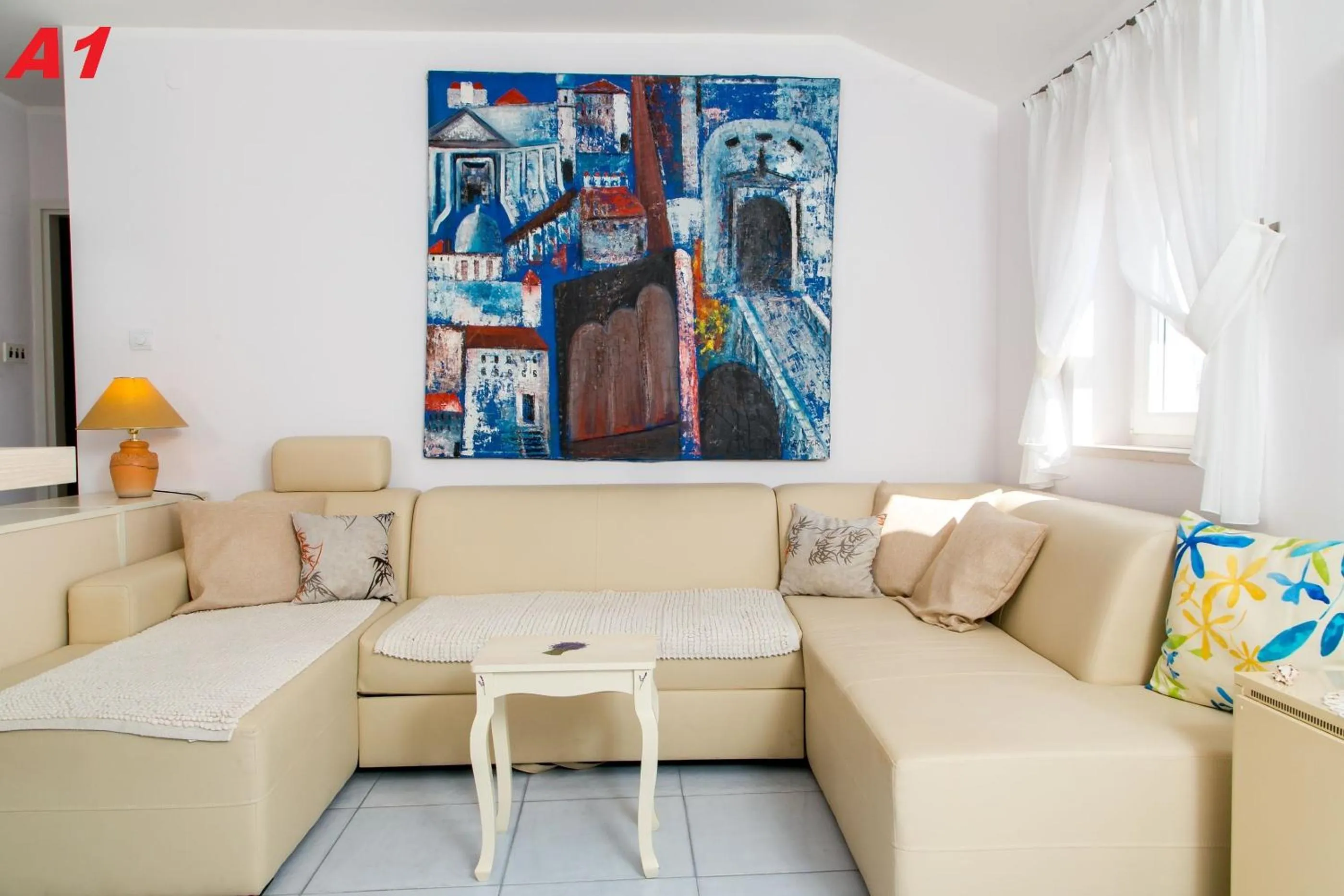 Living room in Apartments Mare