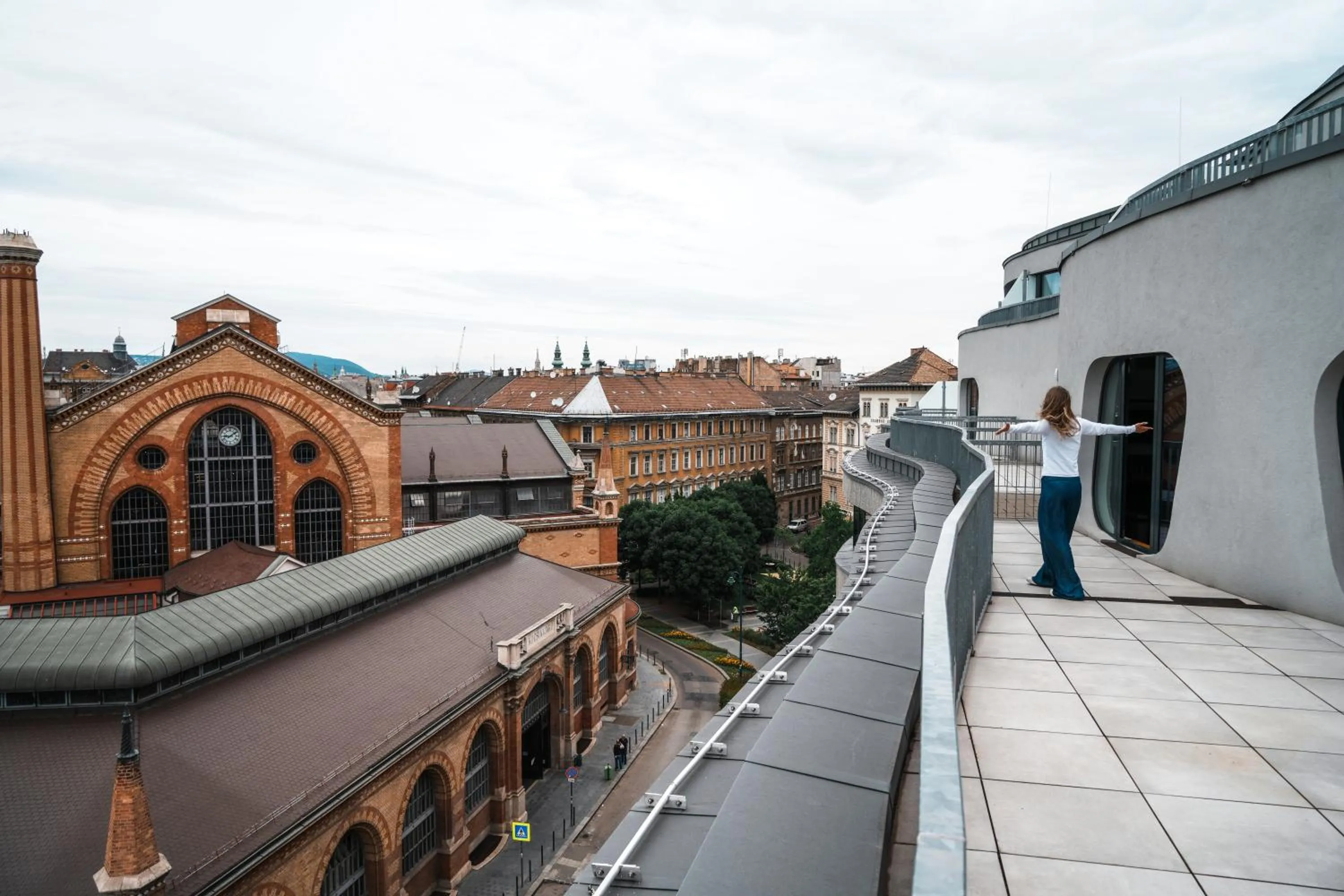 Balcony/Terrace in MEININGER Budapest Great Market Hall