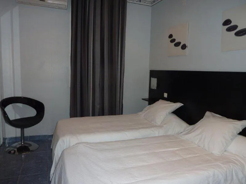 Bed in Hôtel Villa Boeri