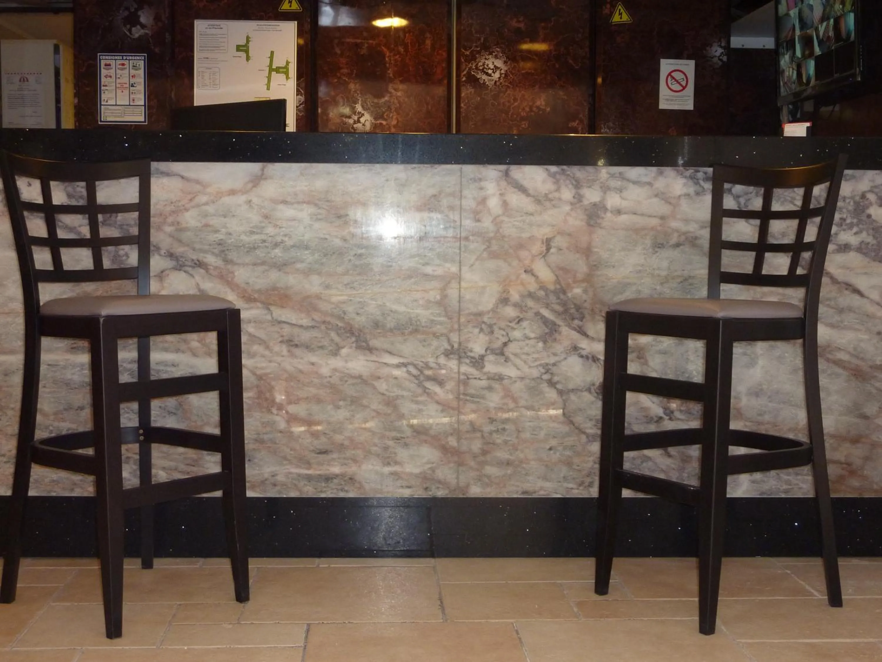 Lounge or bar in Hôtel Villa Boeri