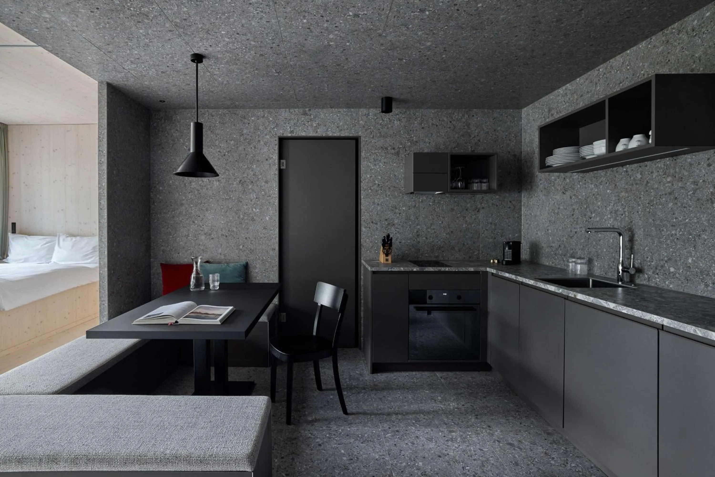 Photo of the whole room in The Hide Flims Hotel