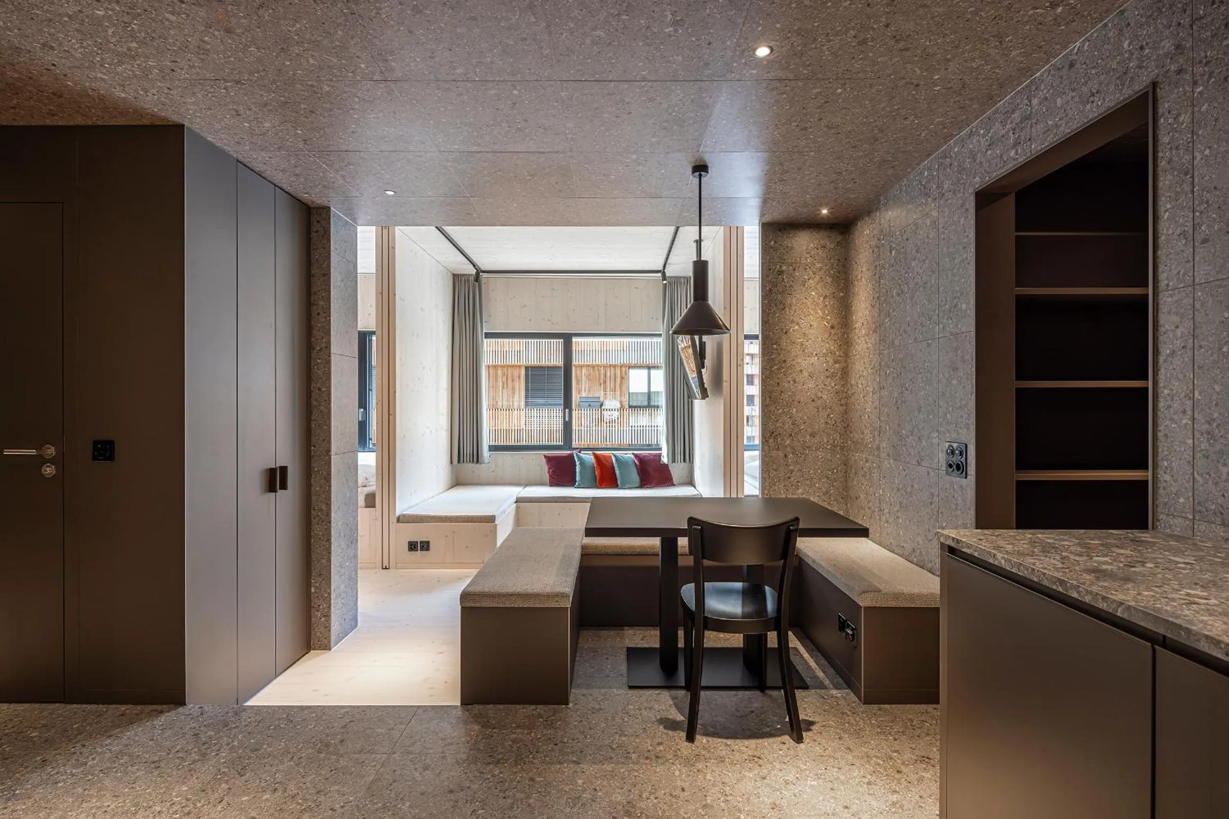 Kitchen or kitchenette in Me and All Hotel Flims, by Hyatt