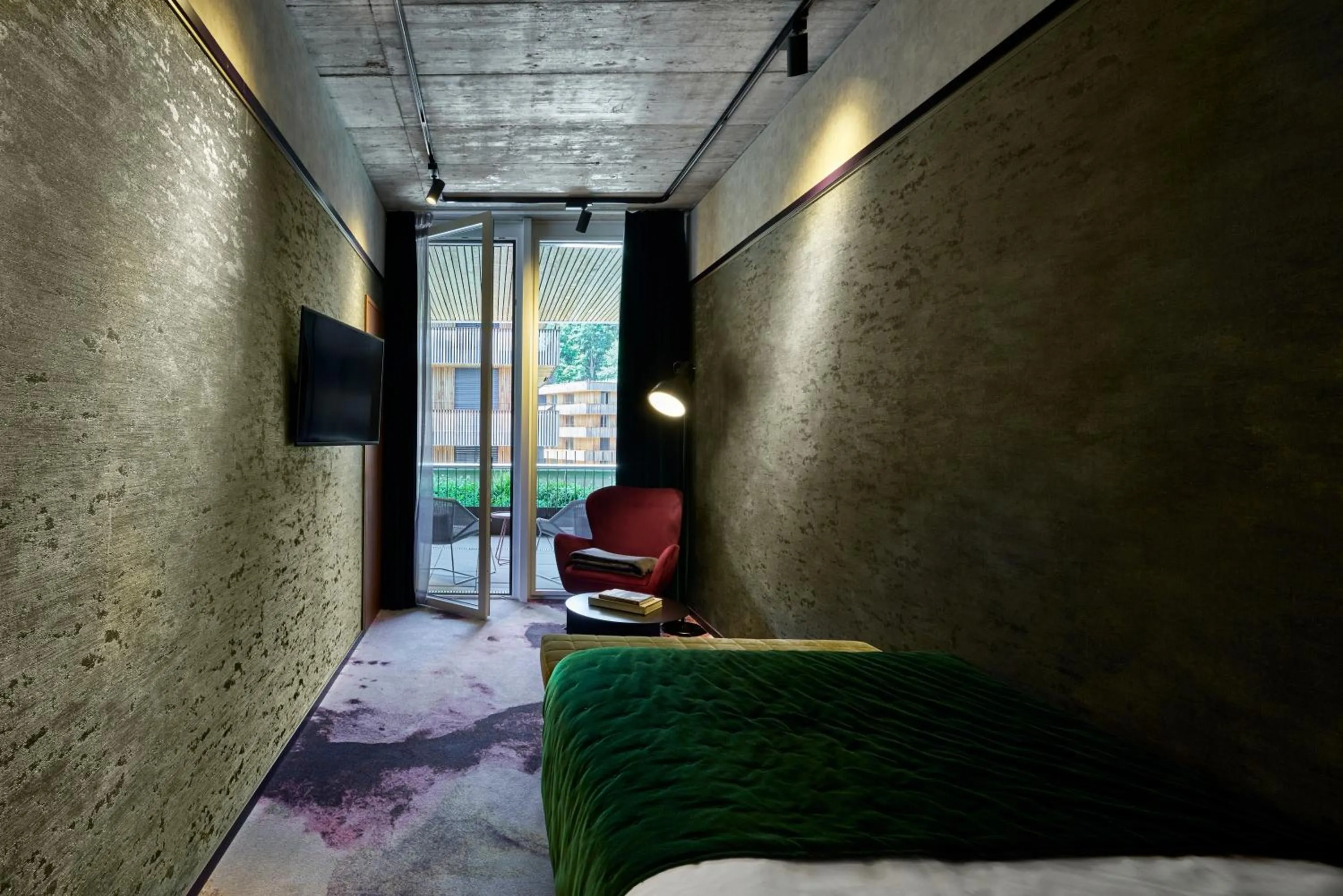 View (from property/room), Bed in Me and All Hotel Flims, by Hyatt