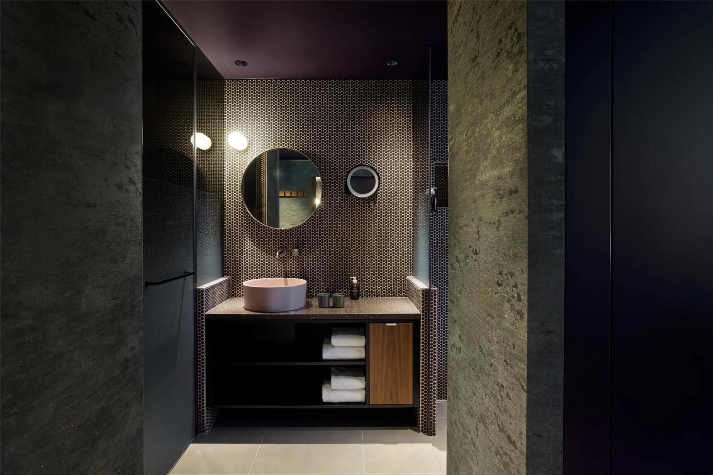 Bathroom in Me and All Hotel Flims, by Hyatt