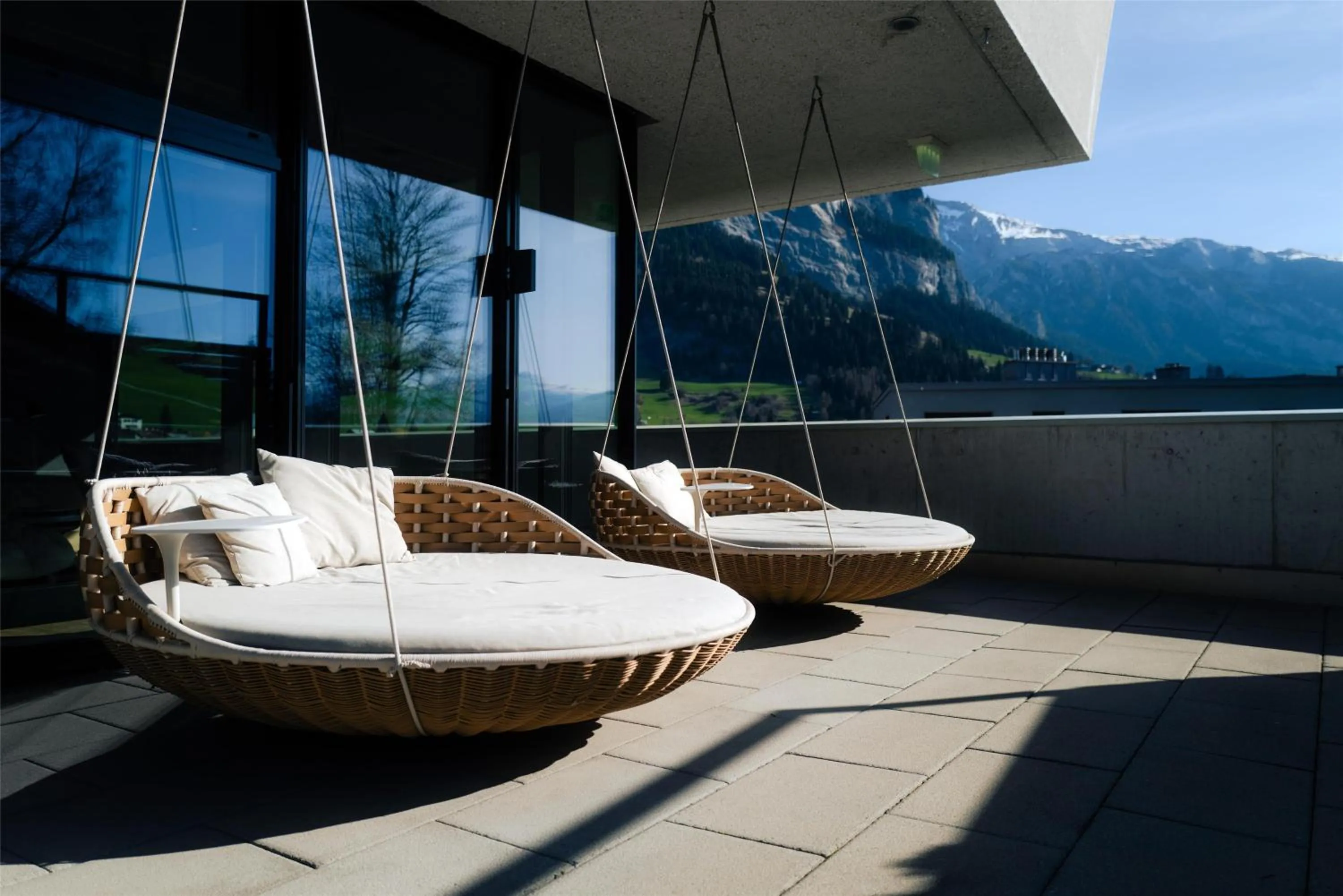 Patio in Me and All Hotel Flims, by Hyatt