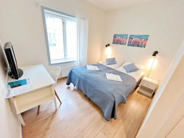 Bed in Verkshotellet Jørpeland