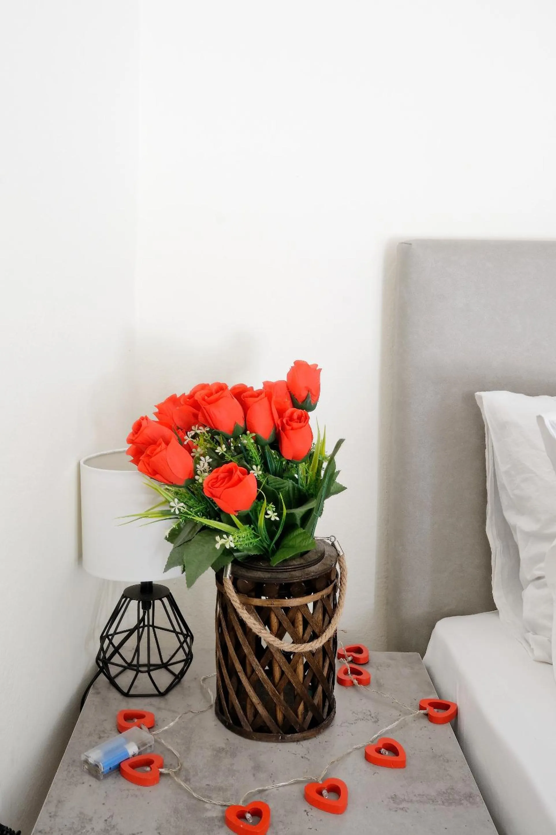 Decorative detail, Bed in Athens Heartbeat